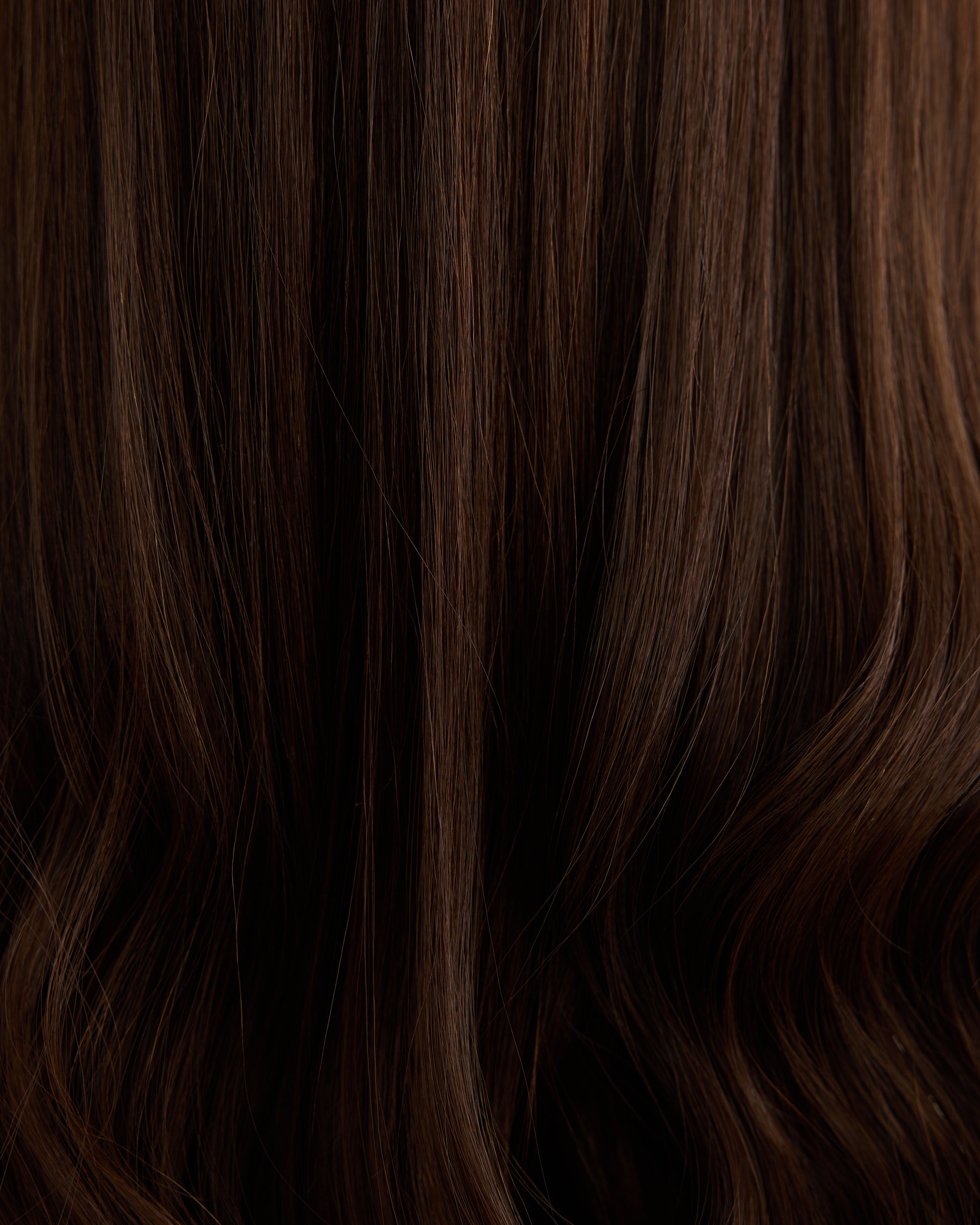 NATURAL DEEP BRUNETTE // TOPPER // 22 INCHES