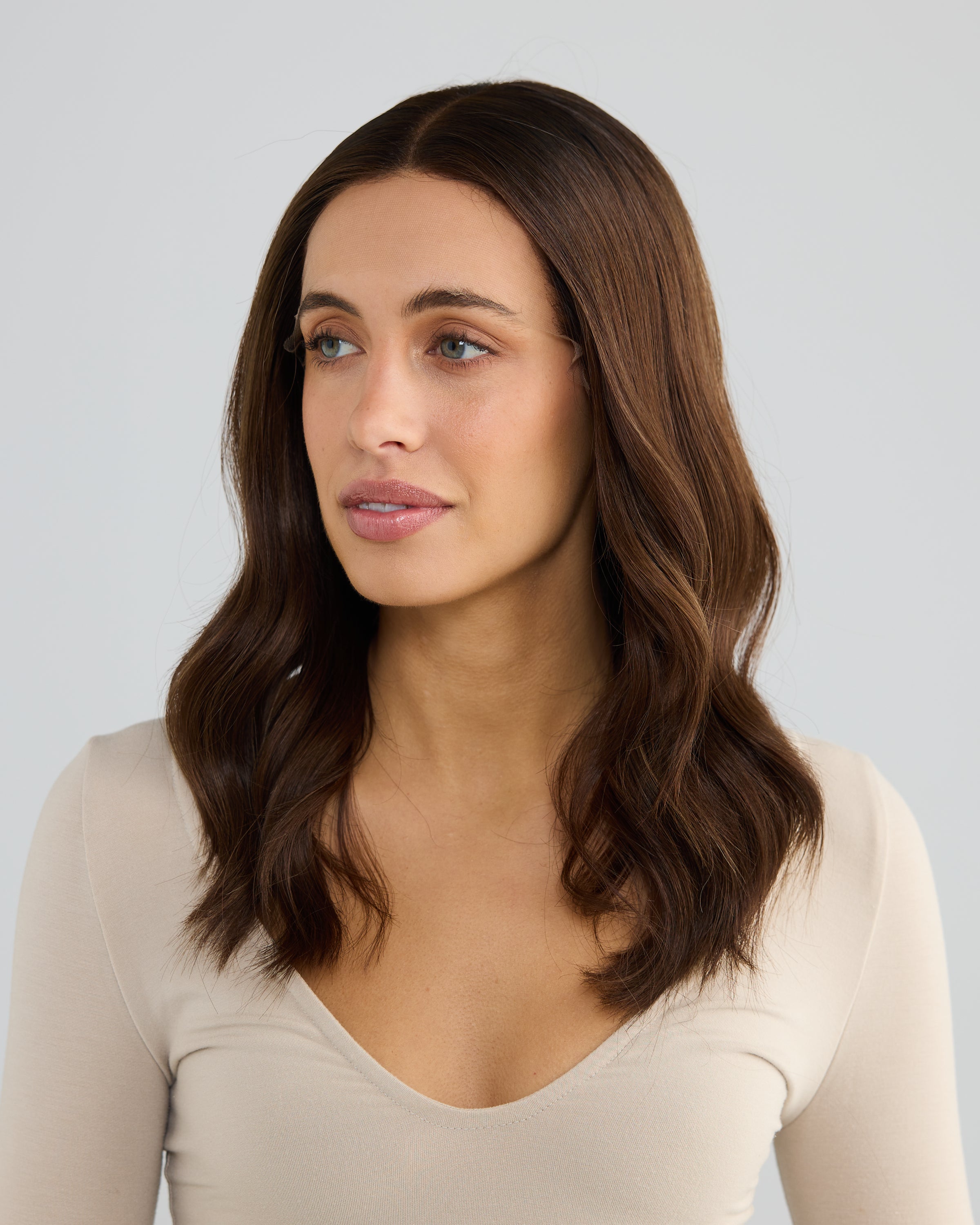 Toasty Chestnut - Small / 18 inch // Exclusive Lace Wig