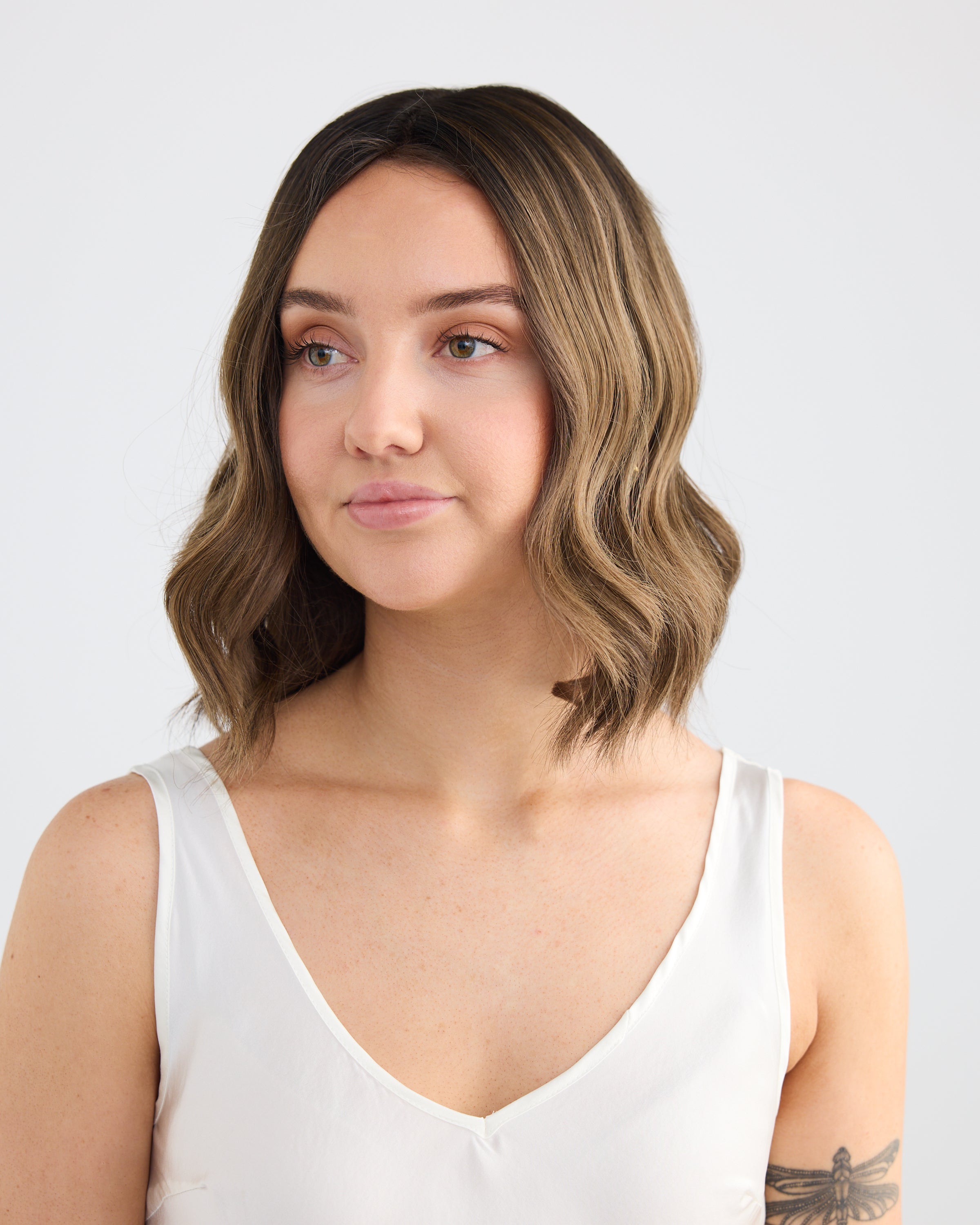 Truffle Brunette // Lusta Silk Topper