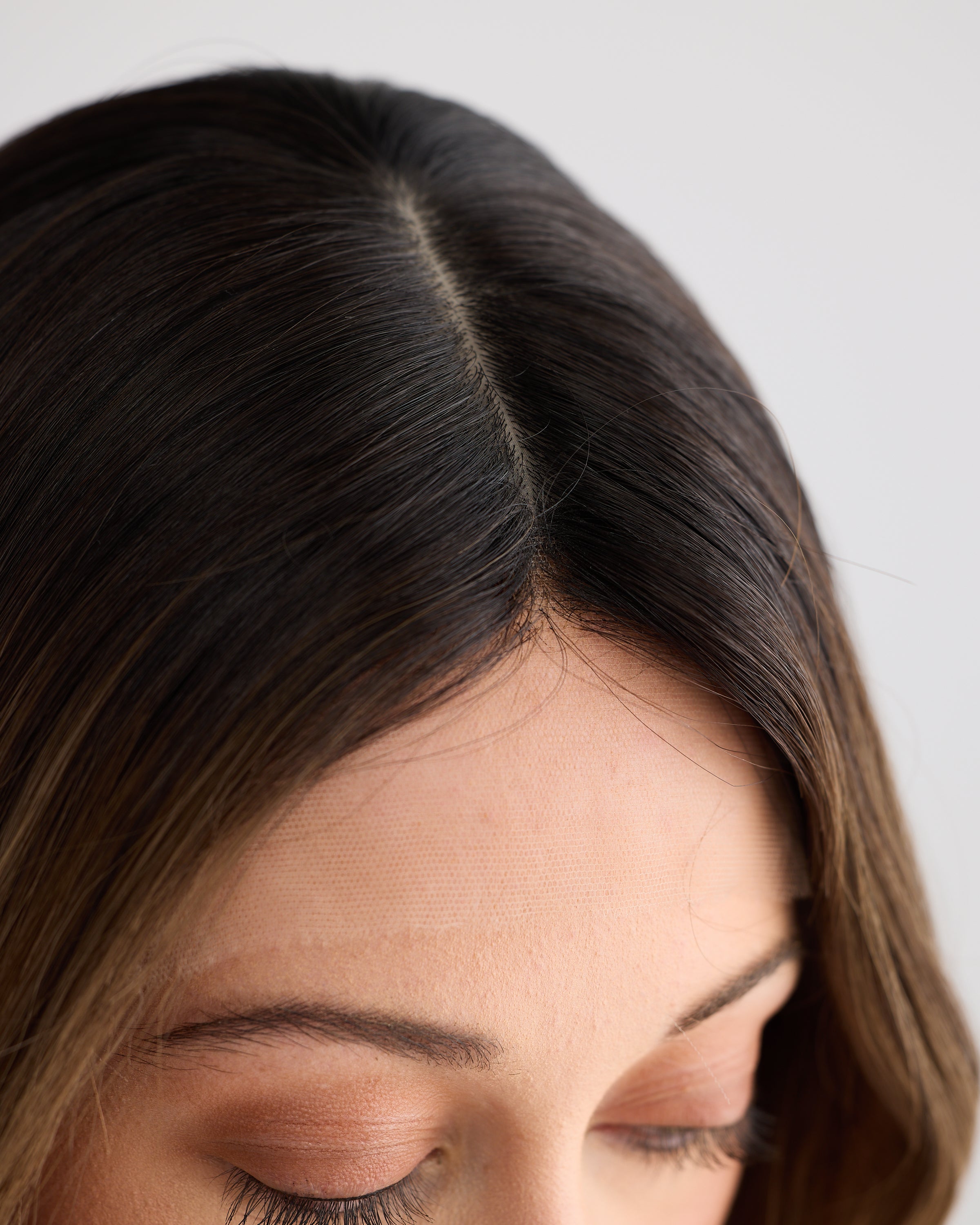 DARK MOCHA BALAYAGE // GAME CHANGER WIG // 16 INCHES // M CAP
