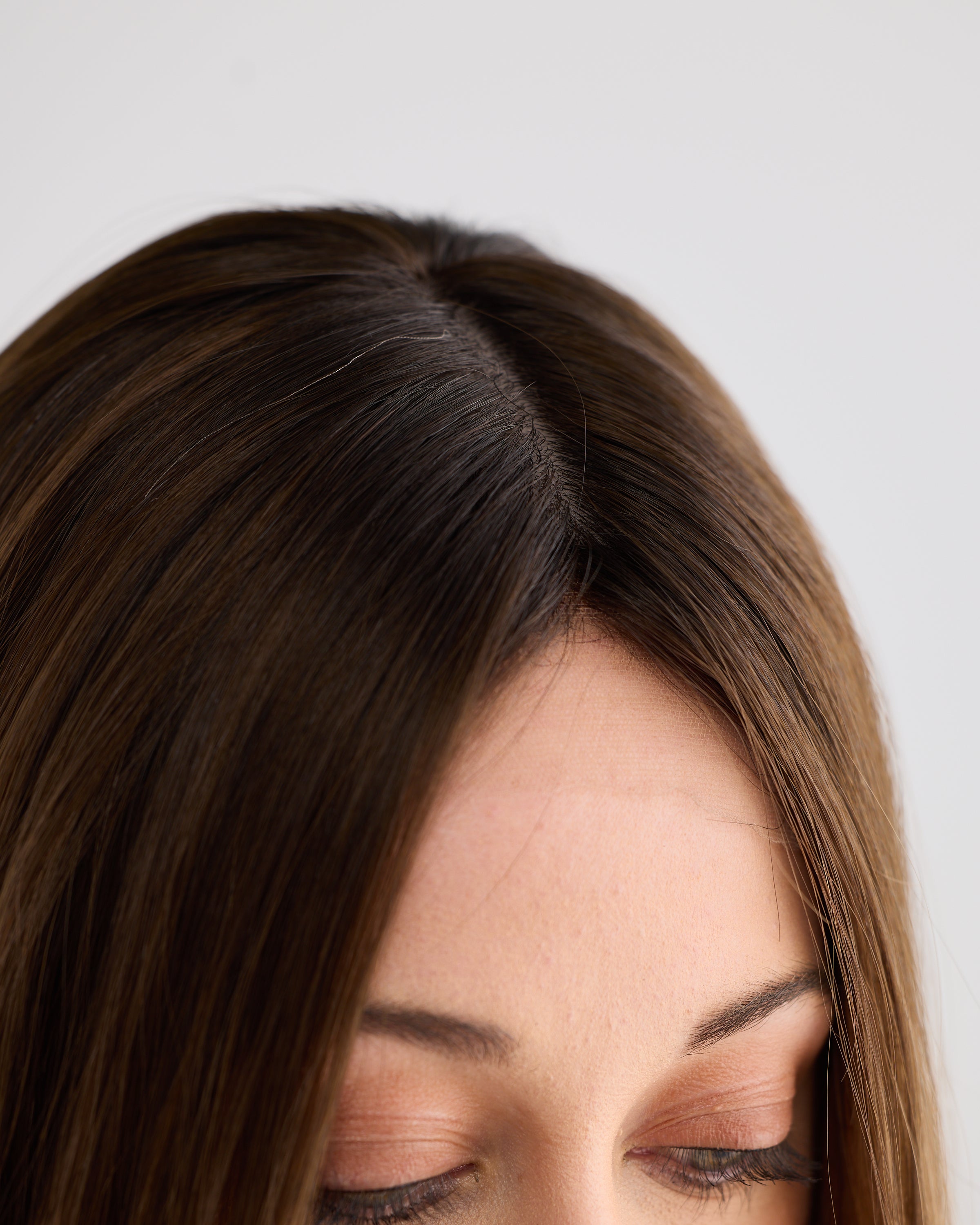 DARK MOCHA BALAYAGE // GAME CHANGER WIG // 20 INCHES // S CAP