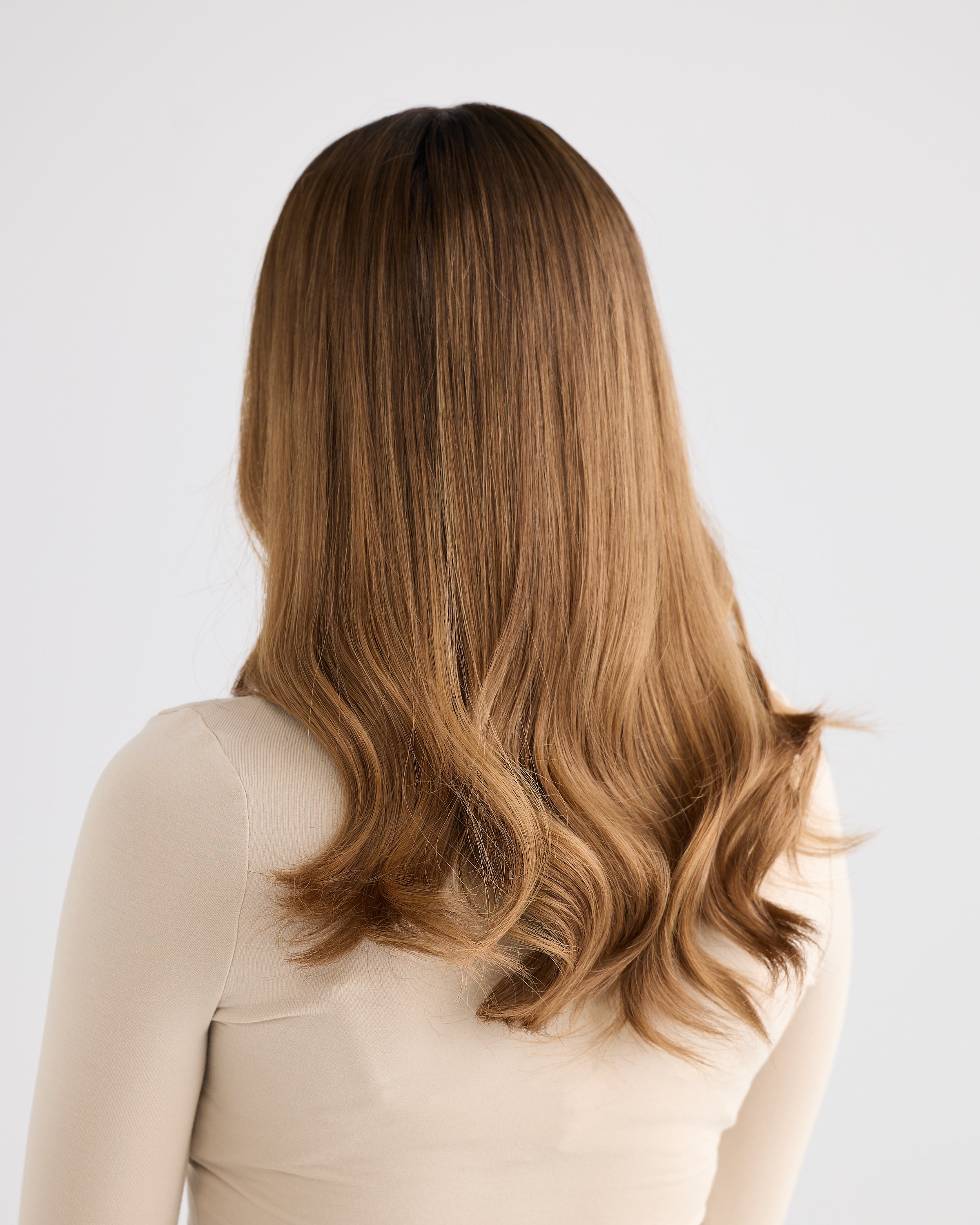 DARK MOCHA BALAYAGE // GAME CHANGER WIG // 20 INCHES // S CAP