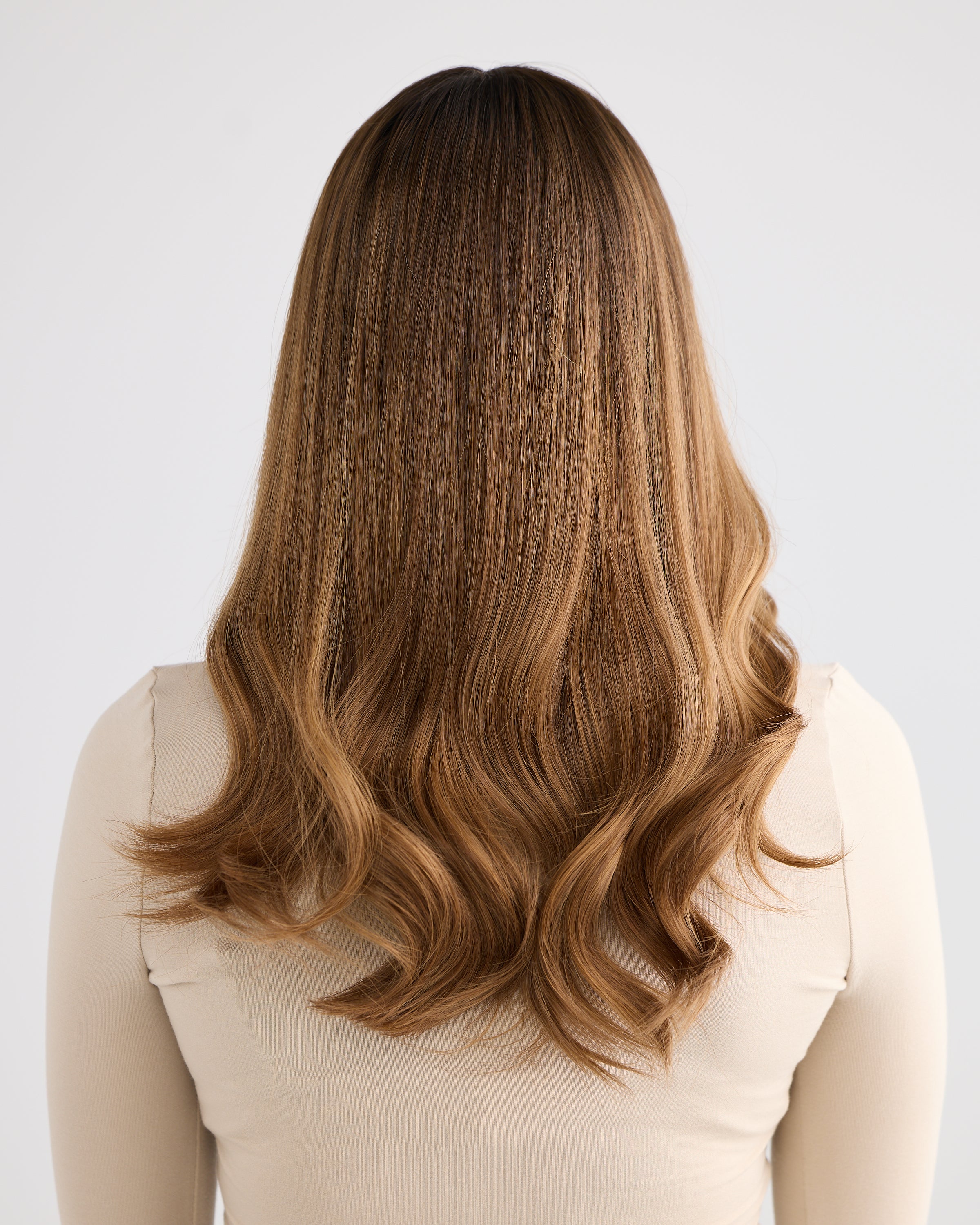 DARK MOCHA BALAYAGE // GAME CHANGER WIG // 20 INCHES // S CAP