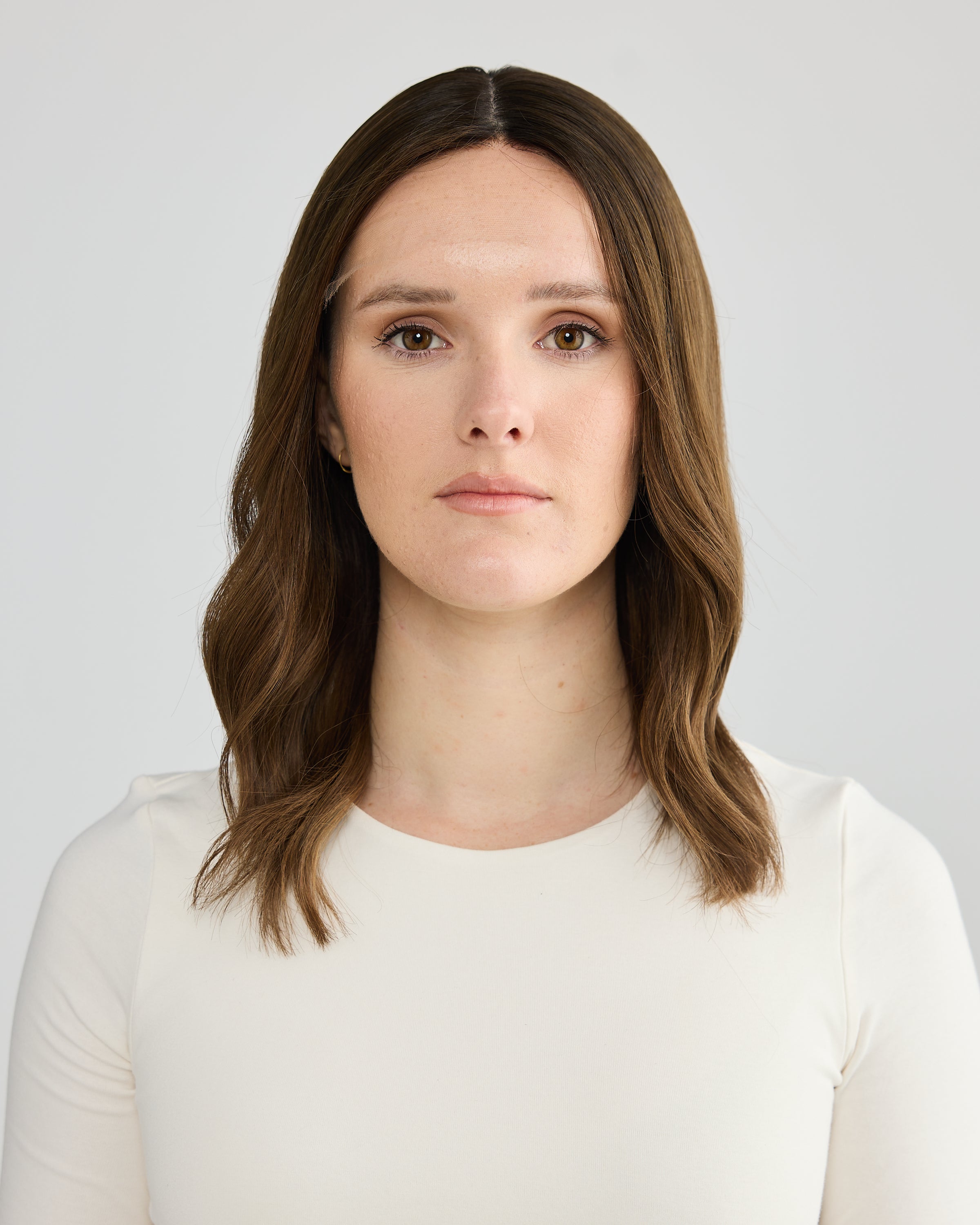 NEUTRAL BRUNETTE BALAYAGE // GAME CHANGER WIG // 16 INCHES // M CAP
