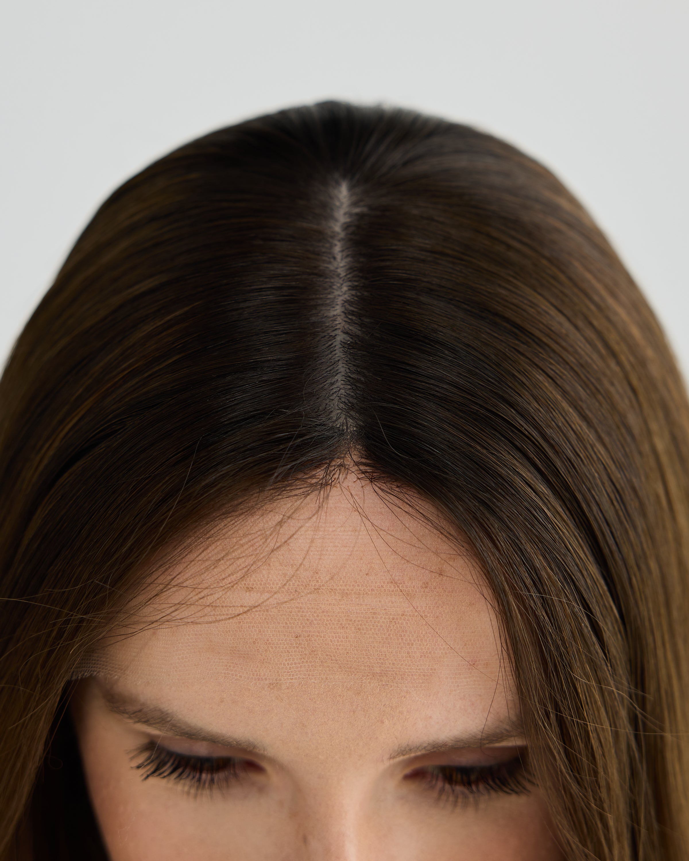 NEUTRAL BRUNETTE BALAYAGE // GAME CHANGER WIG // 16 INCHES // M CAP