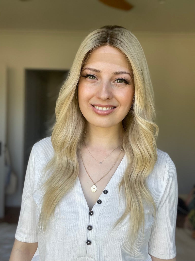 Light Creamy Blonde // LaceFront Essentials Wig // 2022 Inches // S