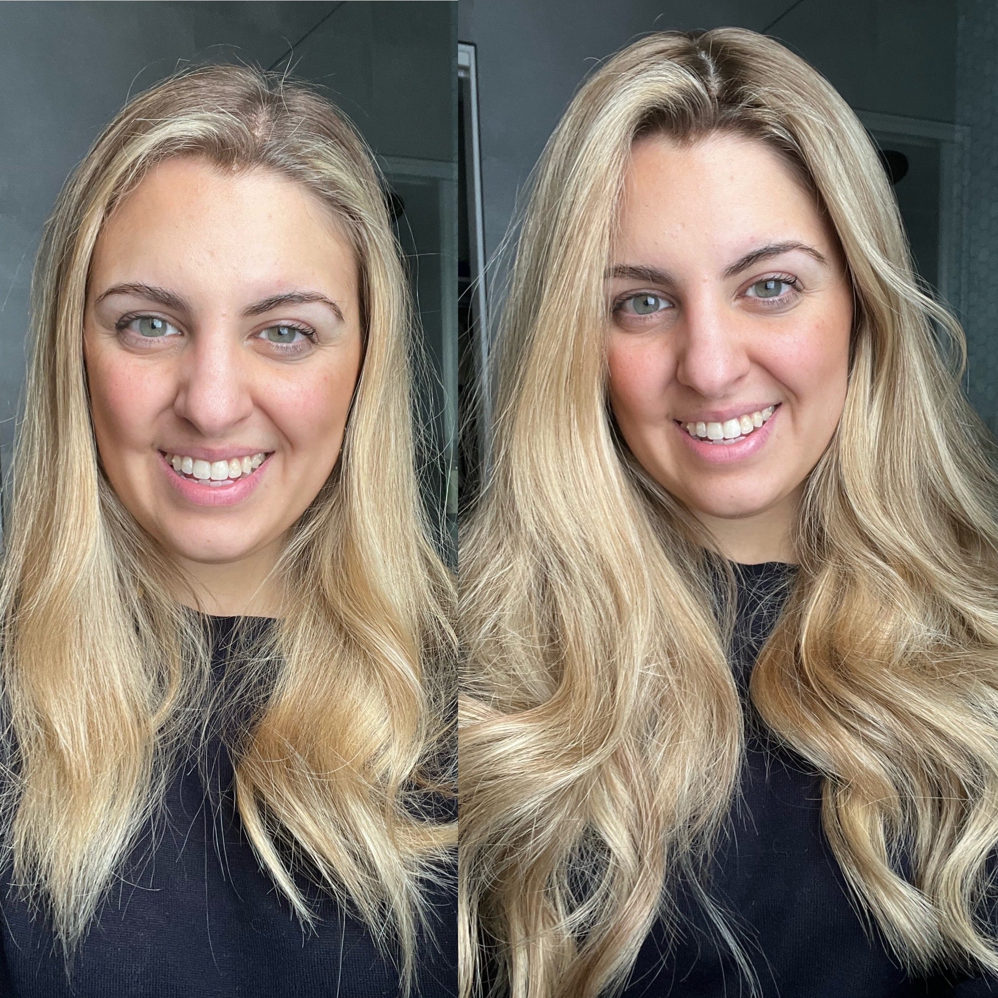 "I don't have enough hair to blend a topper!!"