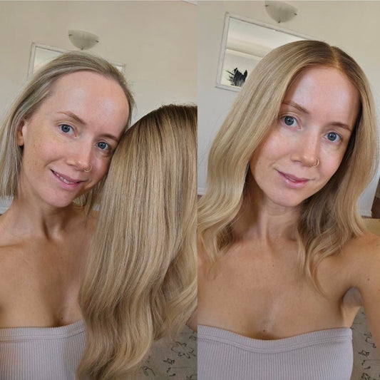 Human Hair Wigs Before and After