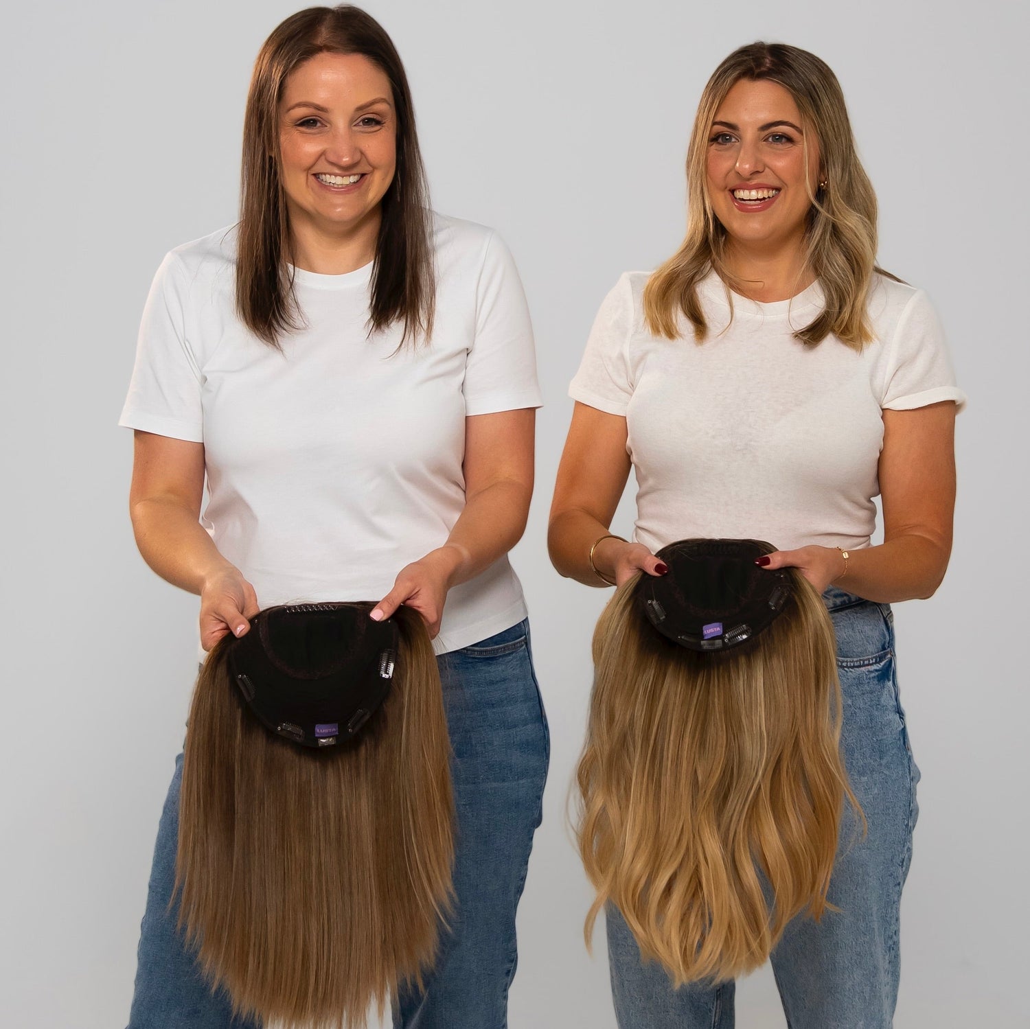 Hair Toppers Before and After