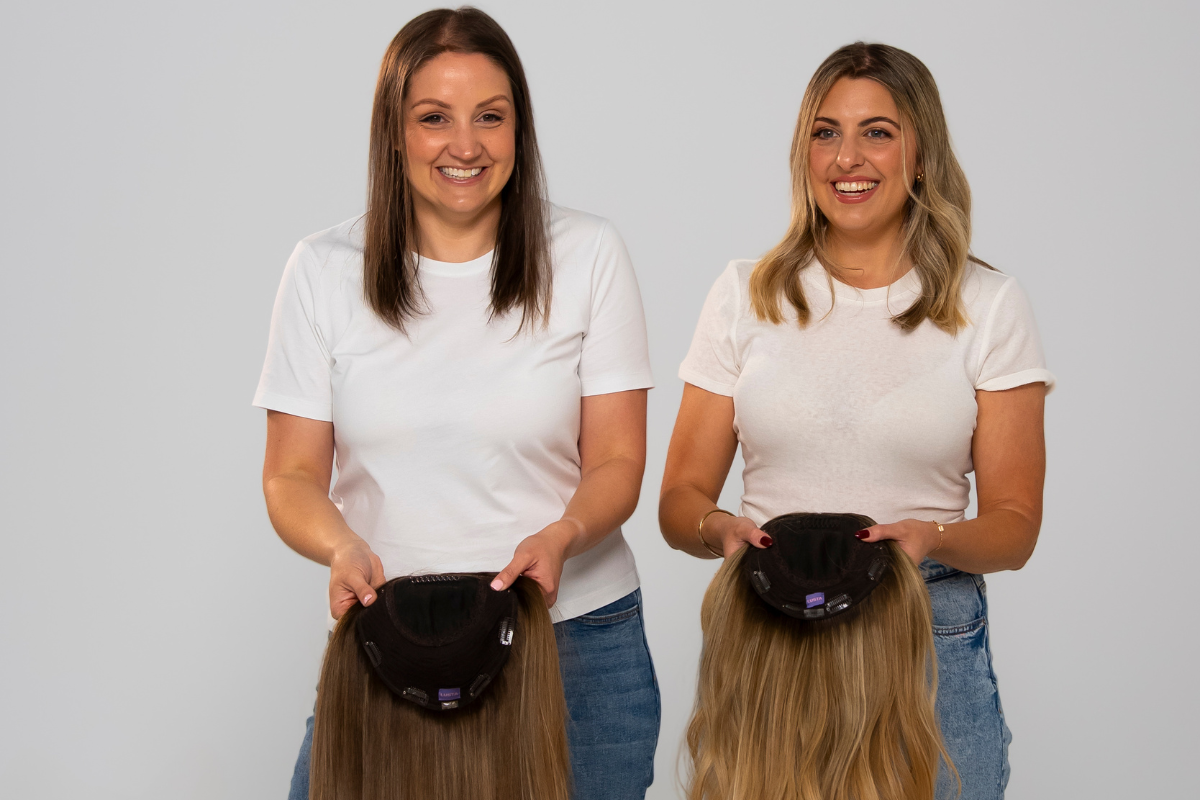 Hair Toppers Before and After