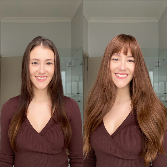 Hair Toppers Before and After