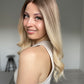 Creamy Blonde With Roots // Lace-Front Essentials Wig // 20 Inches // S-M Cap