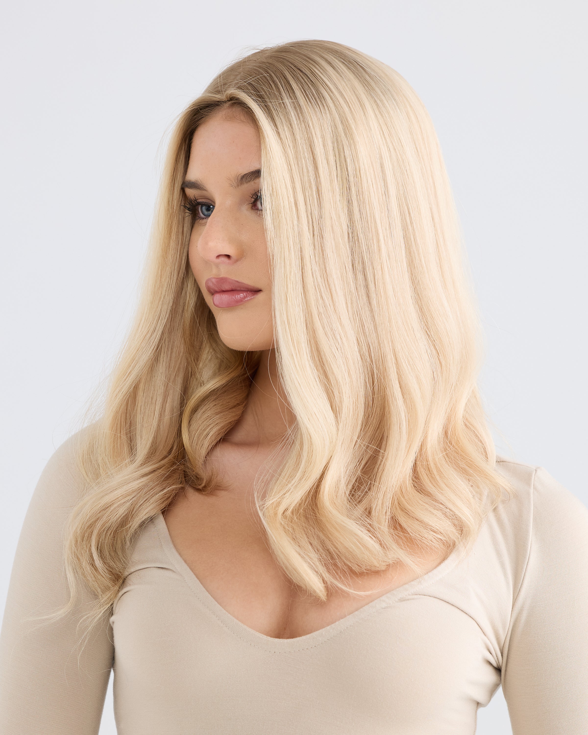 Pearl Blonde // Silk Topper