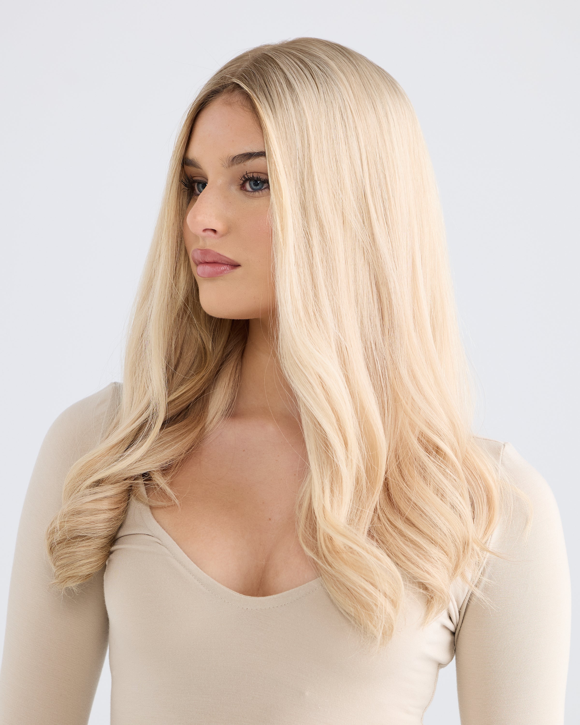 Pearl Blonde // Silk Topper