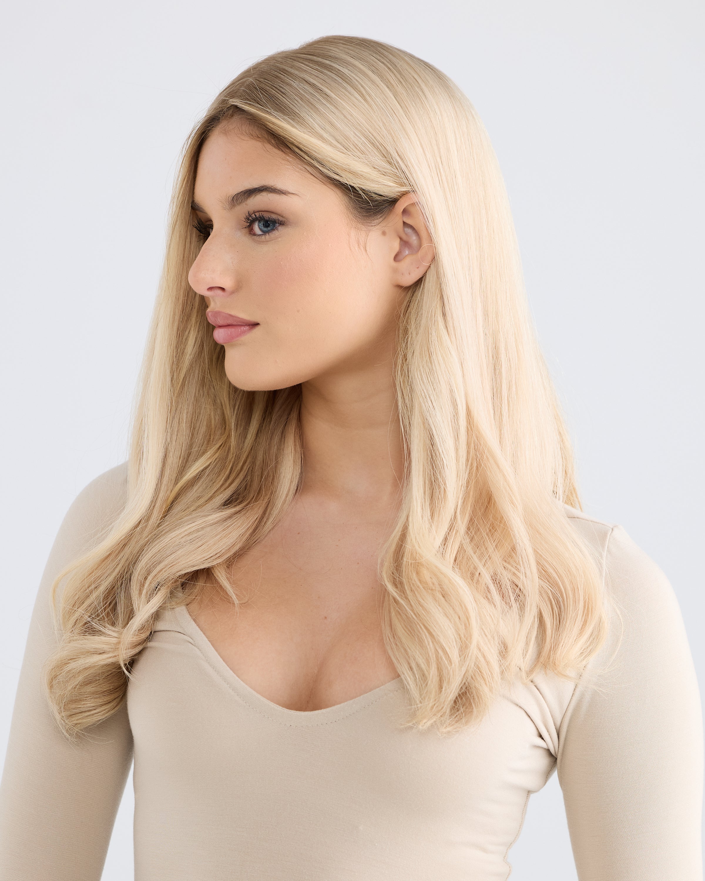 Pearl Blonde // Silk Topper