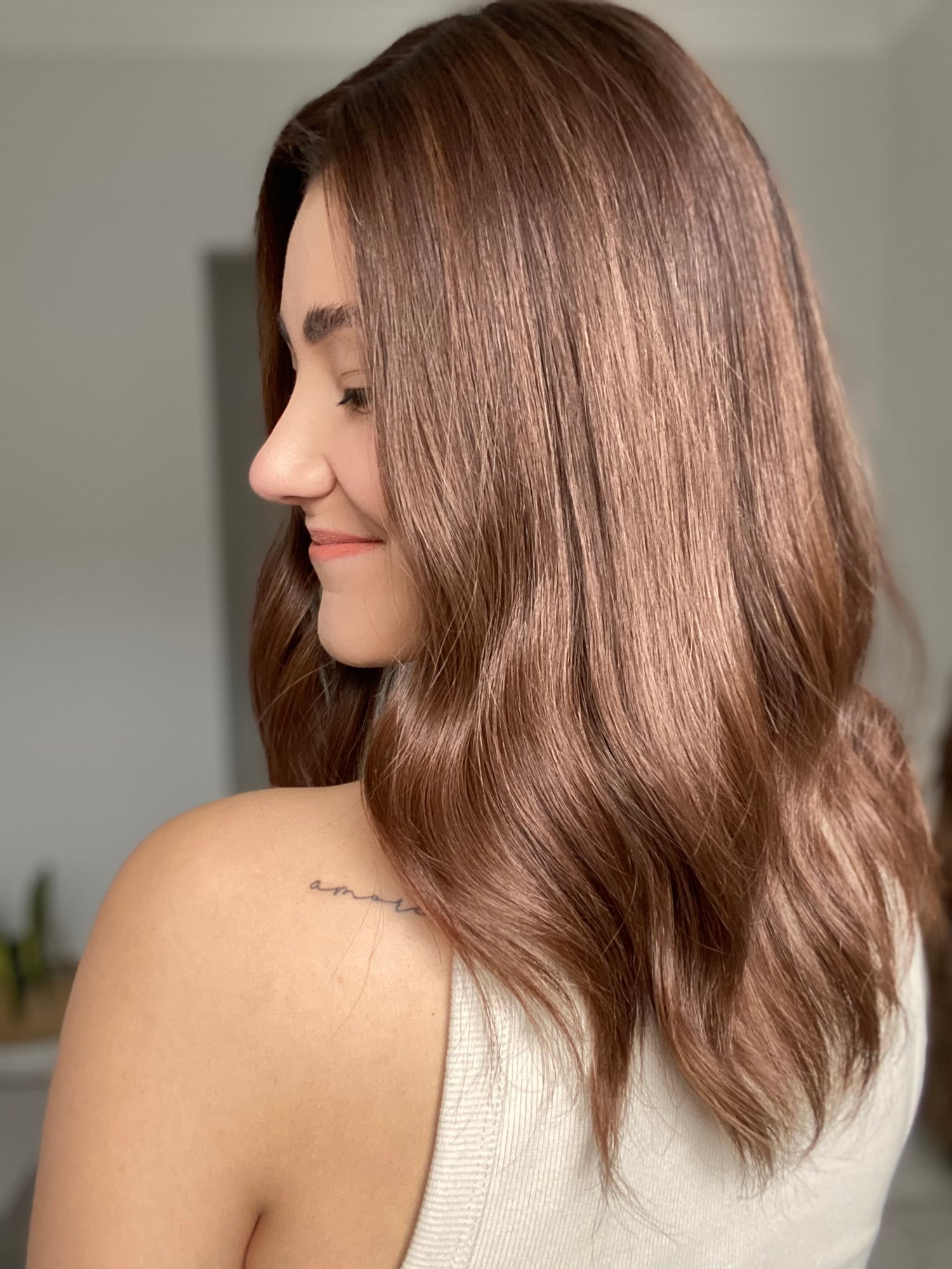 Rich Dimensional Brunette 8x8 18 Inches Topper