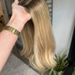 Warm Rooted Blonde // 7x7 // 16" // Topper