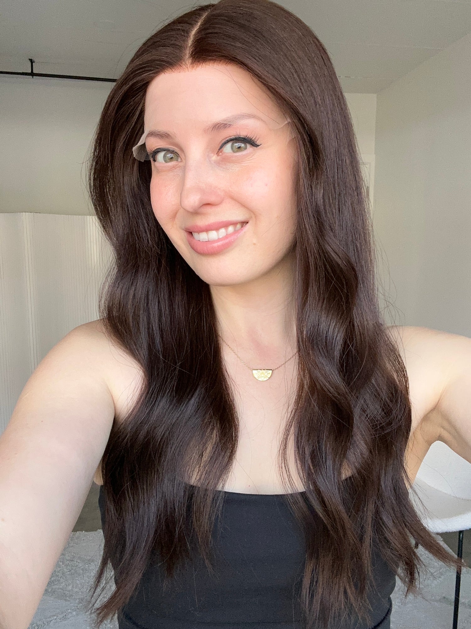 Natural Darkest Brunette // Luxe Wig // 22 Inches // M Cap