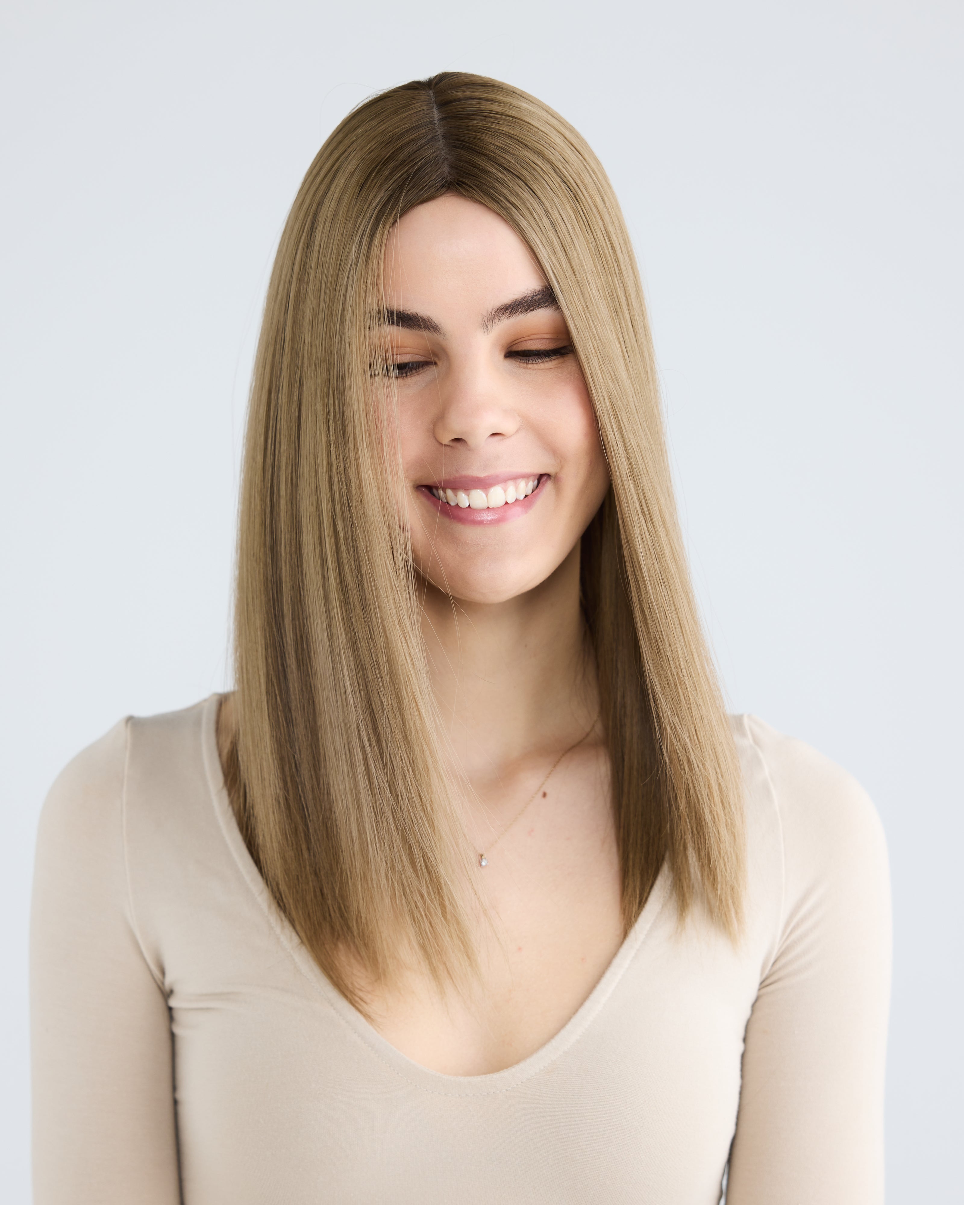 Ashy Bronde // Silk Topper