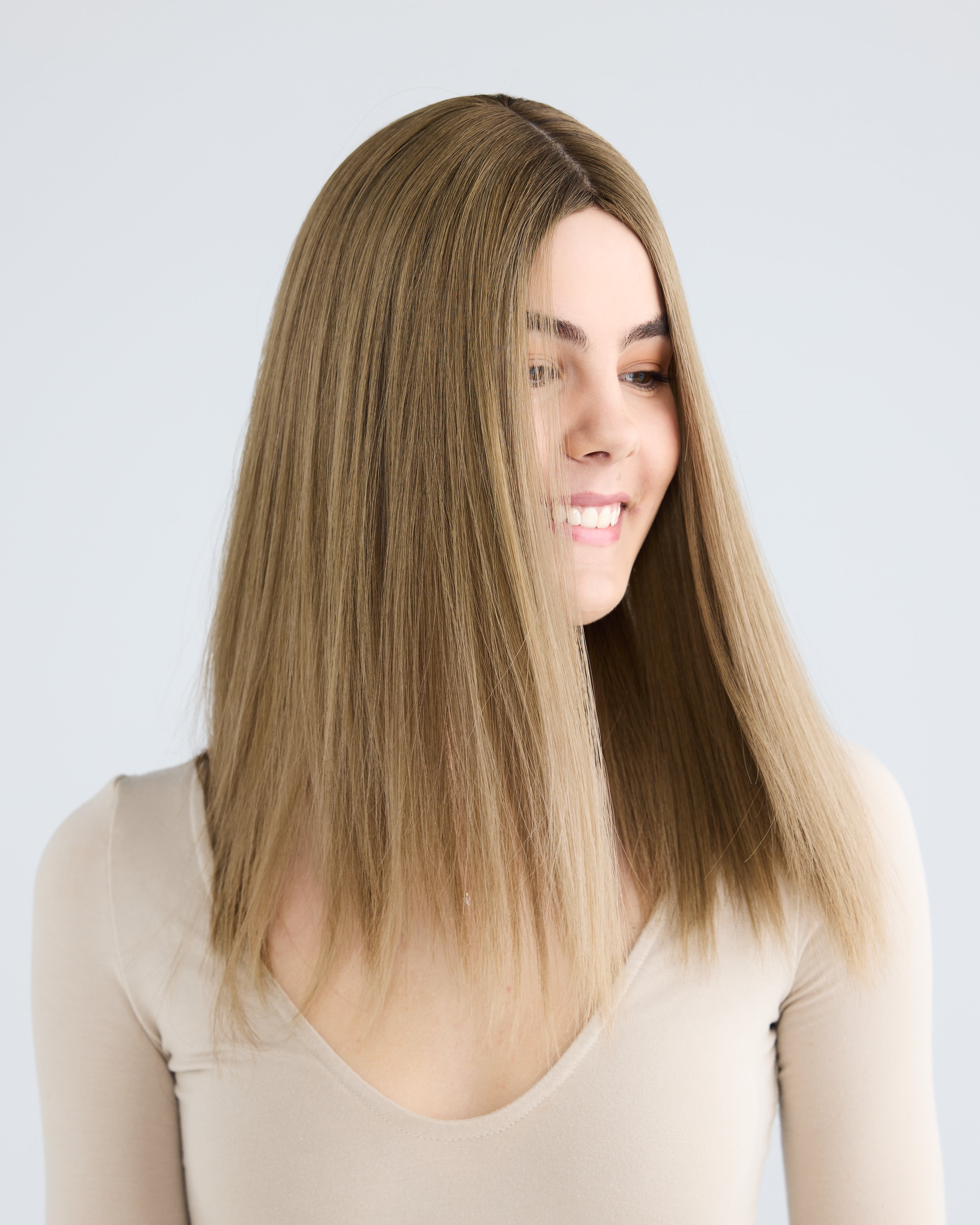 Ashy Bronde // Silk Topper