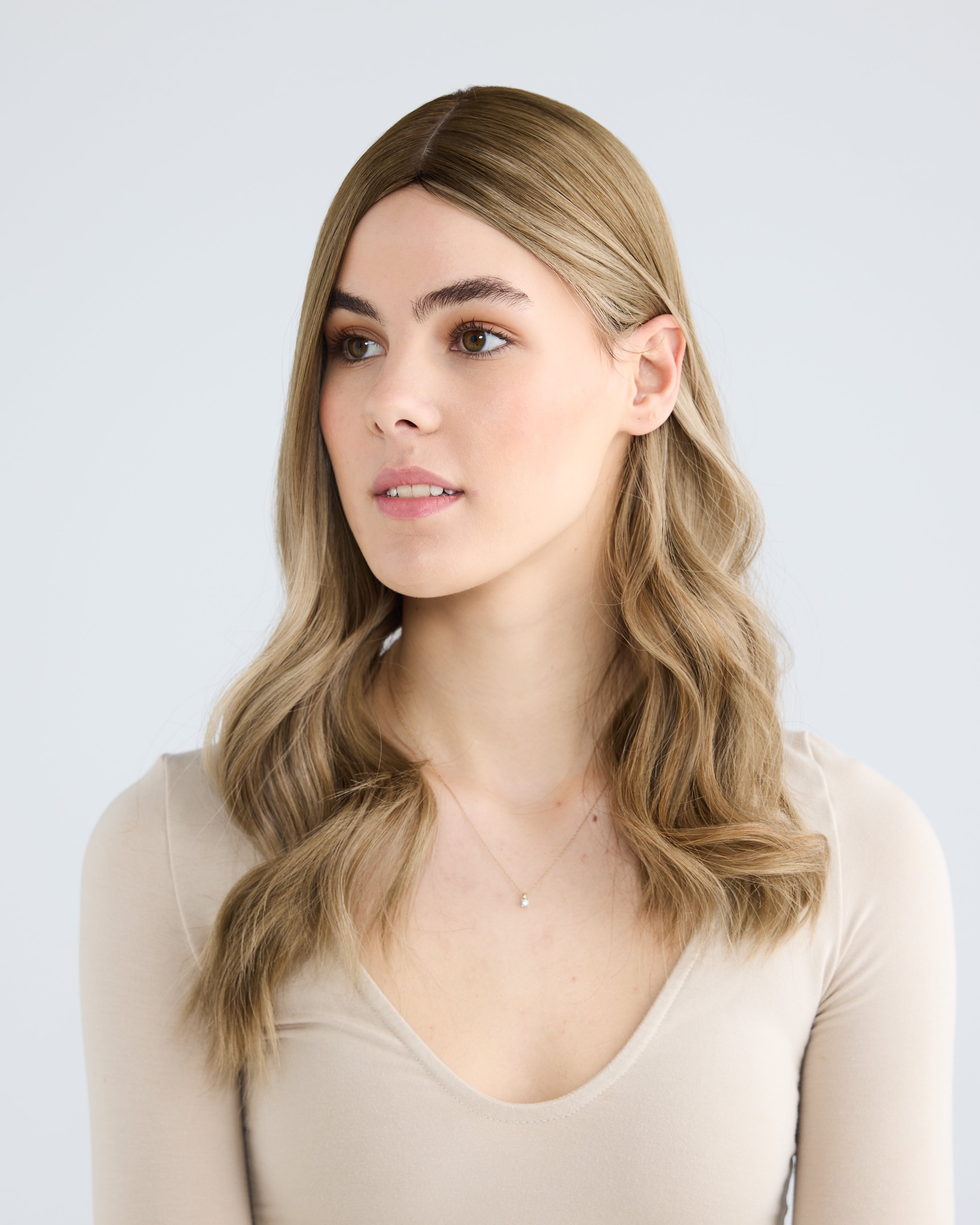 Ashy Bronde // Silk Topper