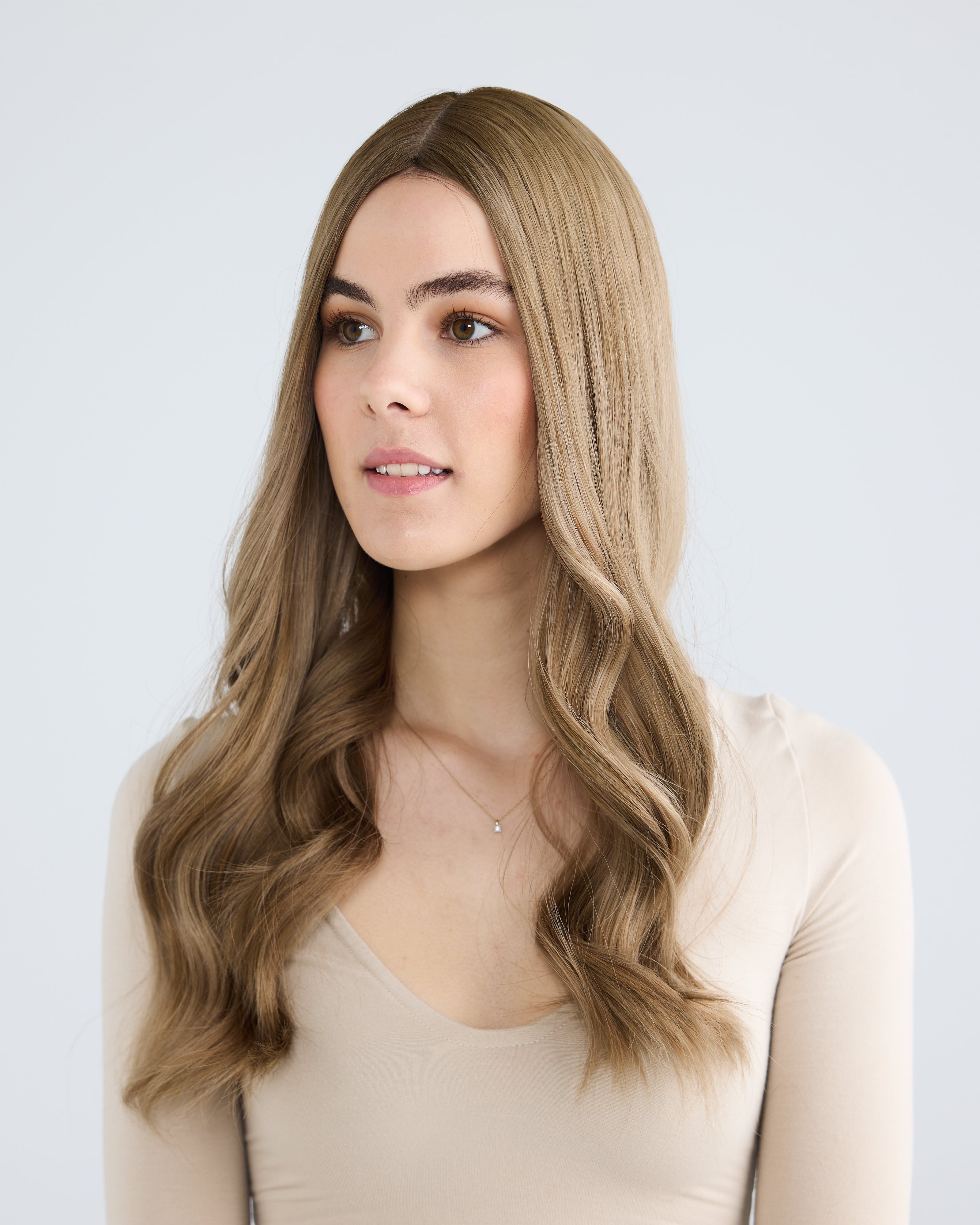 Ashy Bronde // Silk Topper