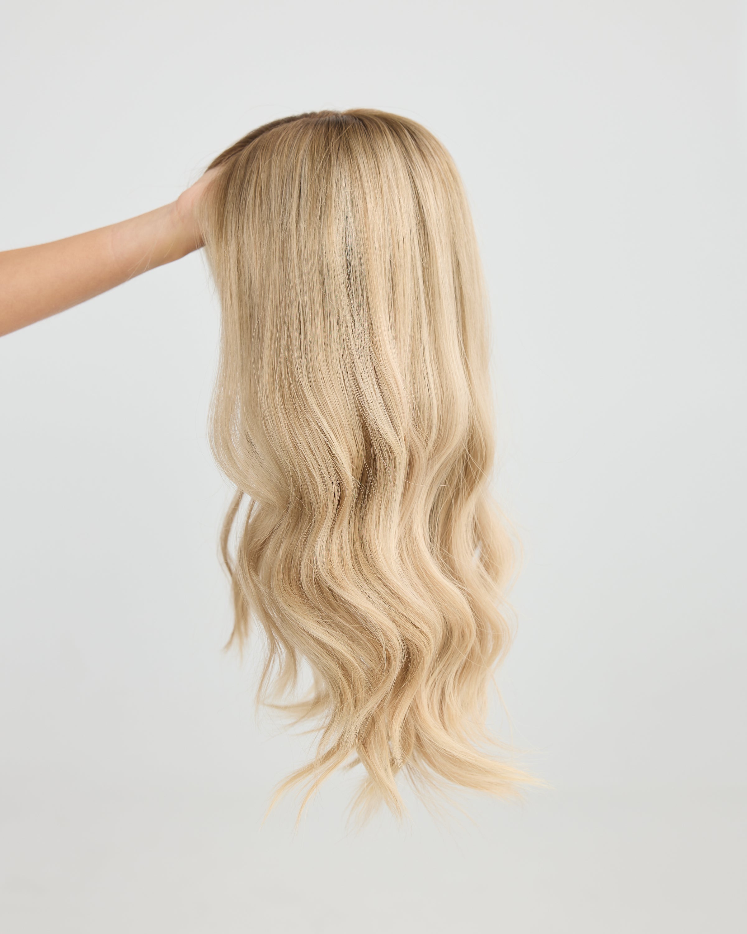 Oat Blonde // Illusion Lace Topper
