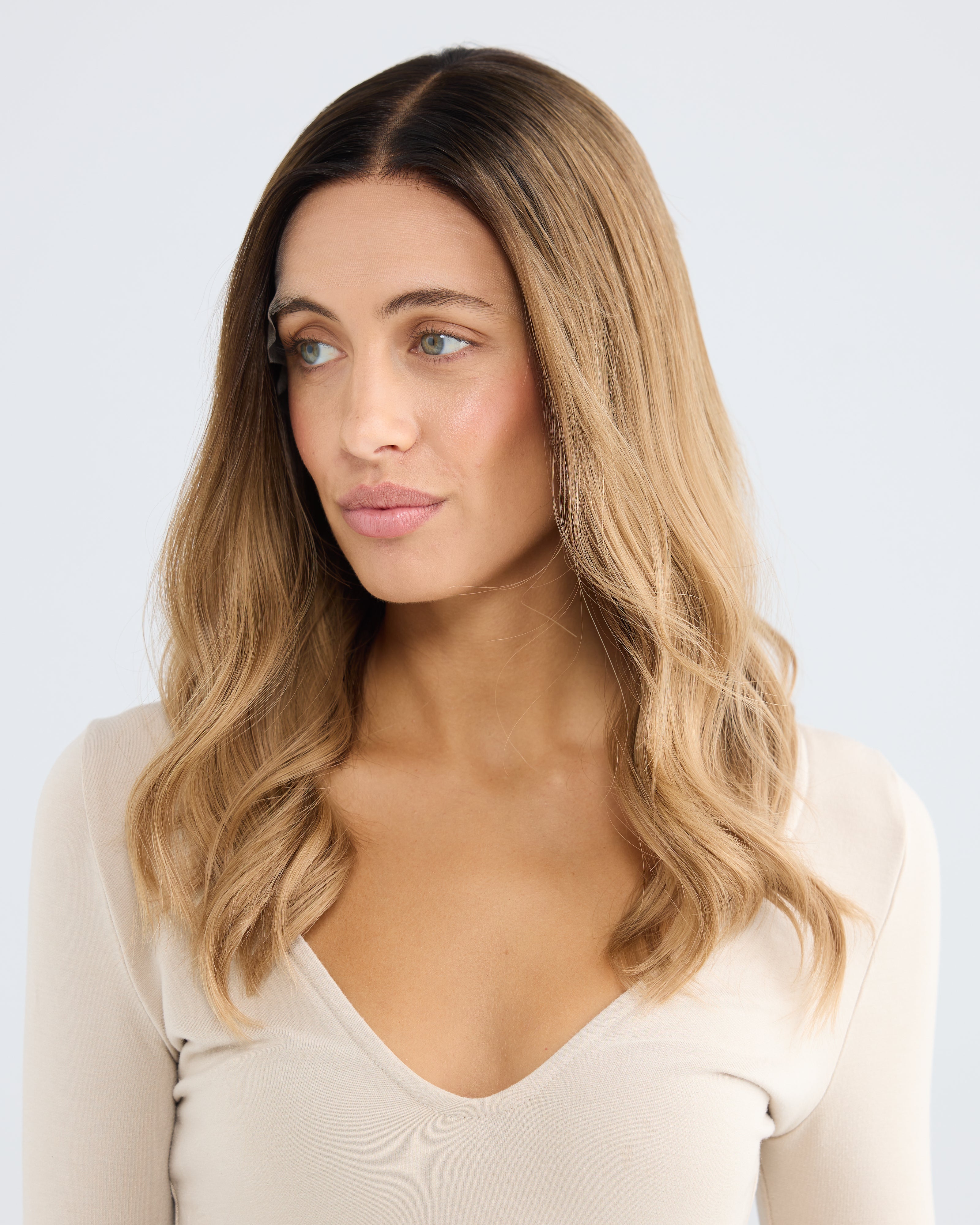 Burnt Blonde // The Lusta Lace Wig