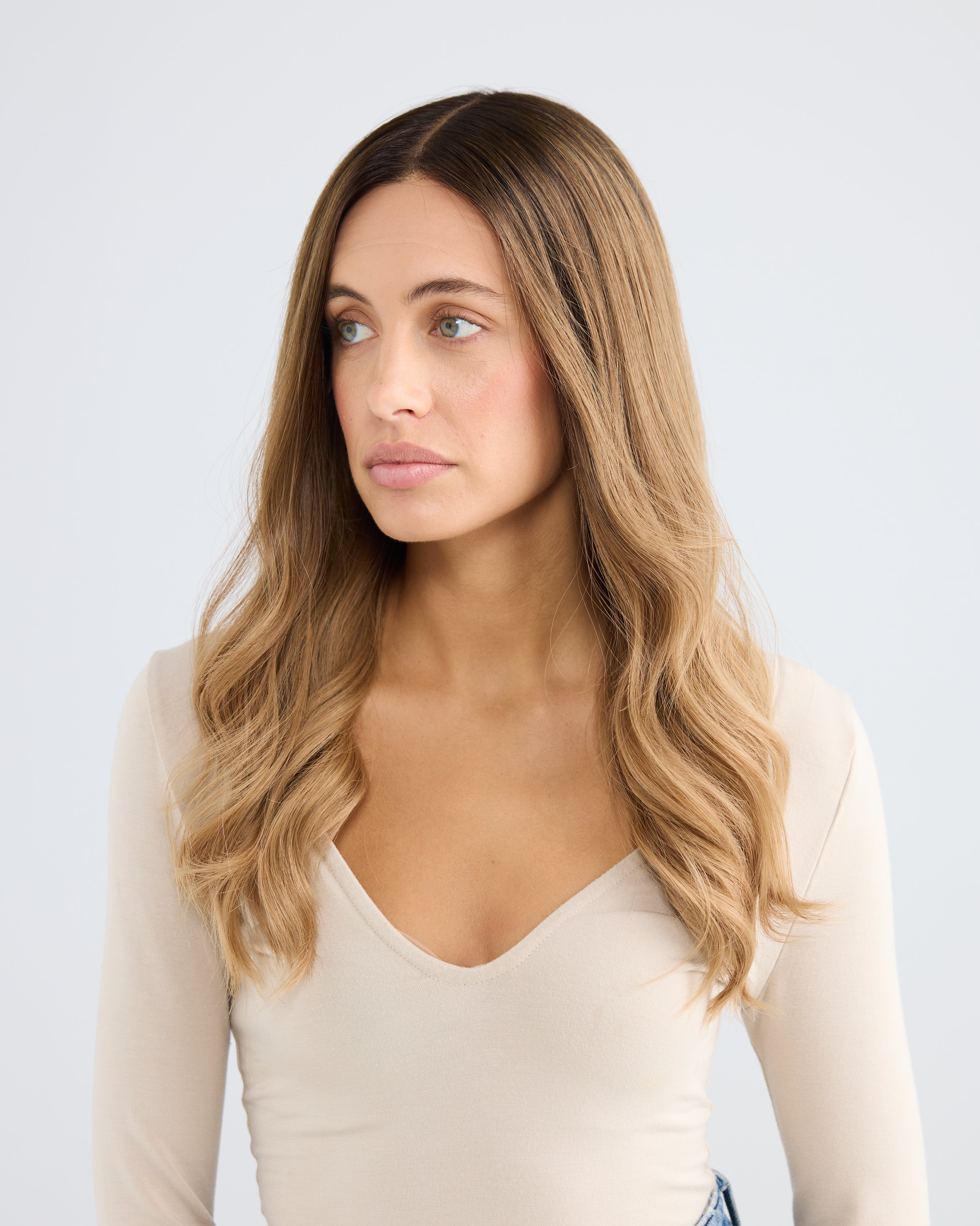 Burnt Blonde // The Lusta Lace Wig