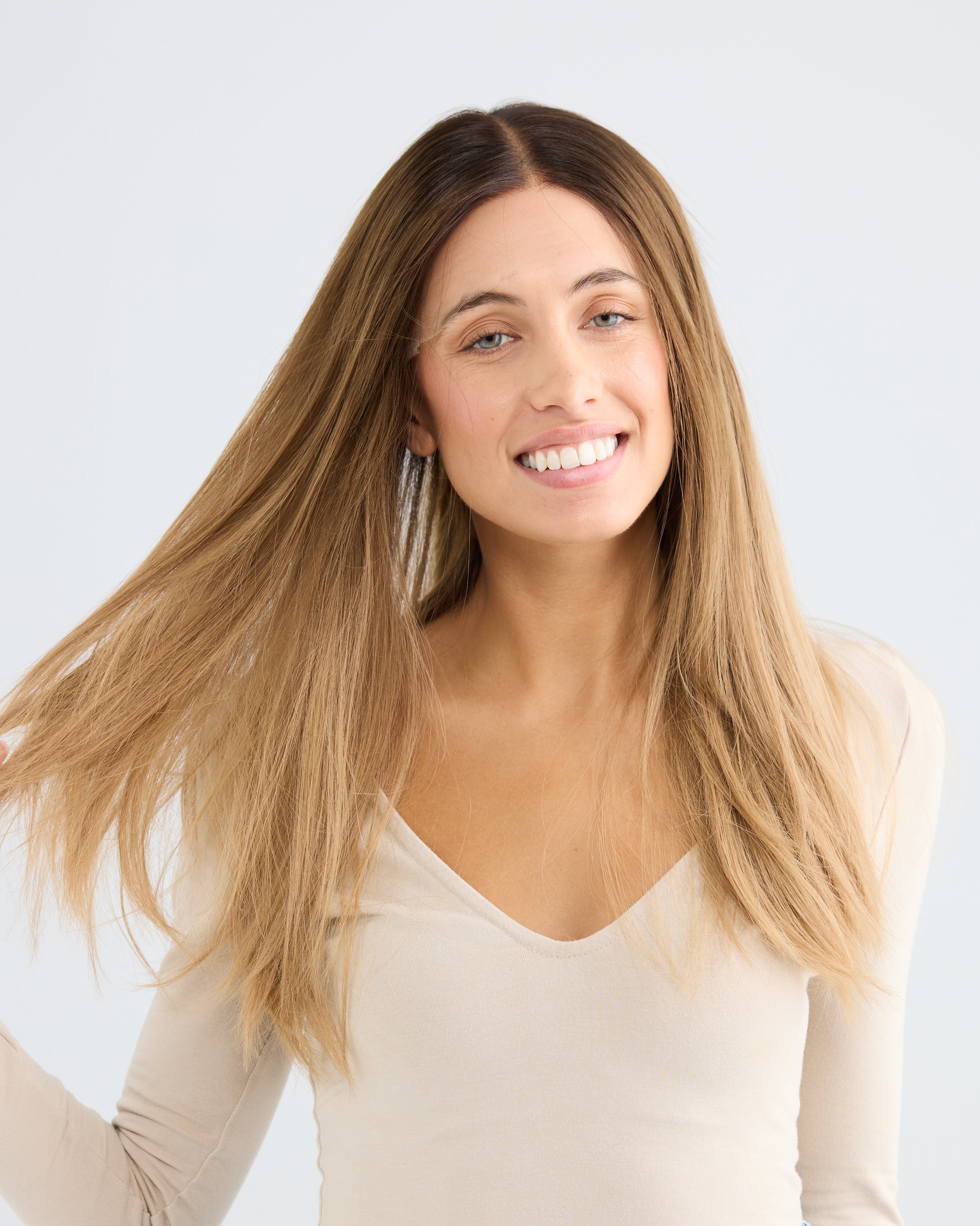 Burnt Blonde // The Lusta Lace Wig