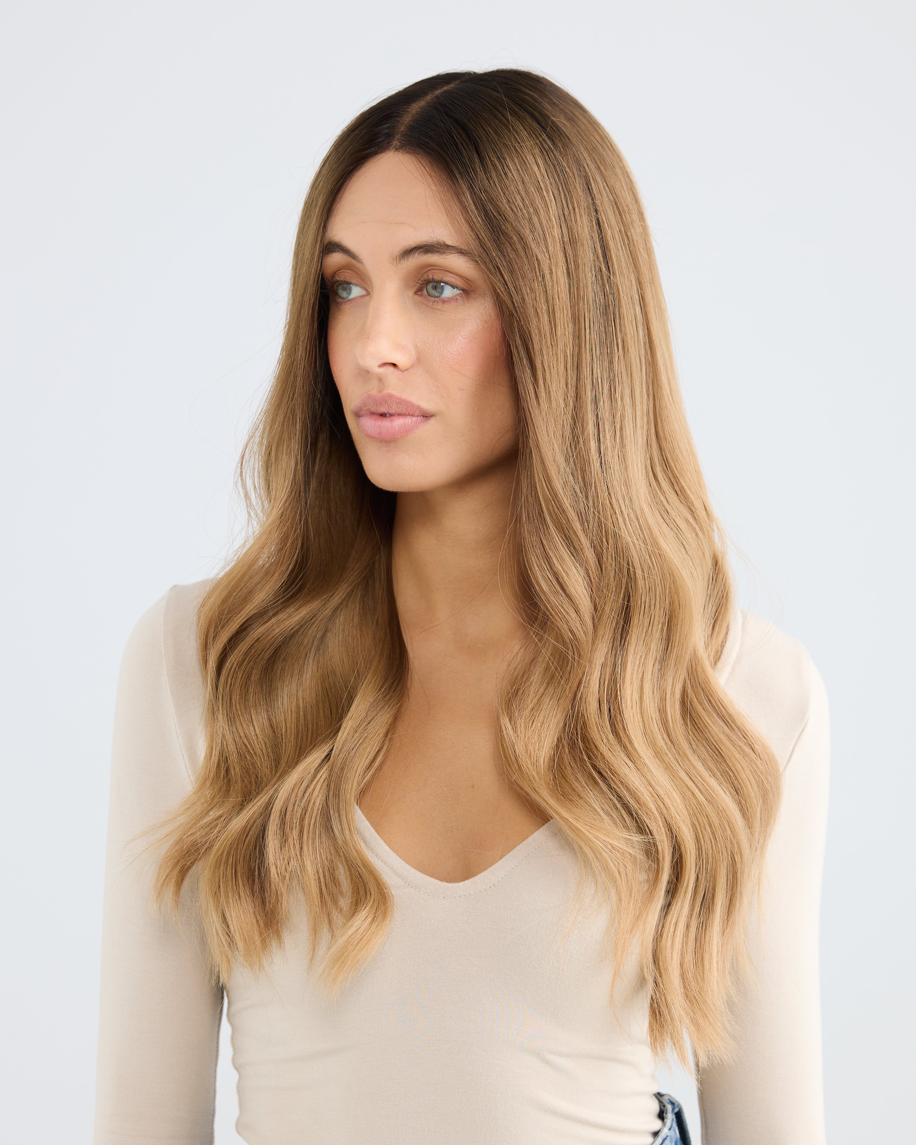 Burnt Blonde // The Lusta Lace Wig