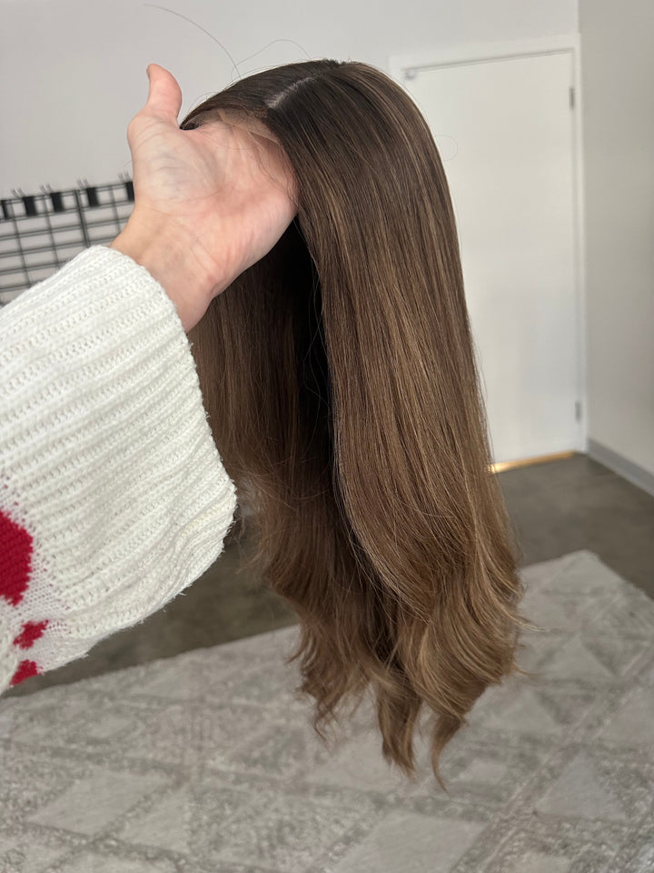 Dimensional Brunette Game Changer Wig // XS Cap // 20 Inches