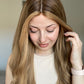 Medium Sandy Blonde // Lace Front Essentials Wig // 24 Inches // M Cap