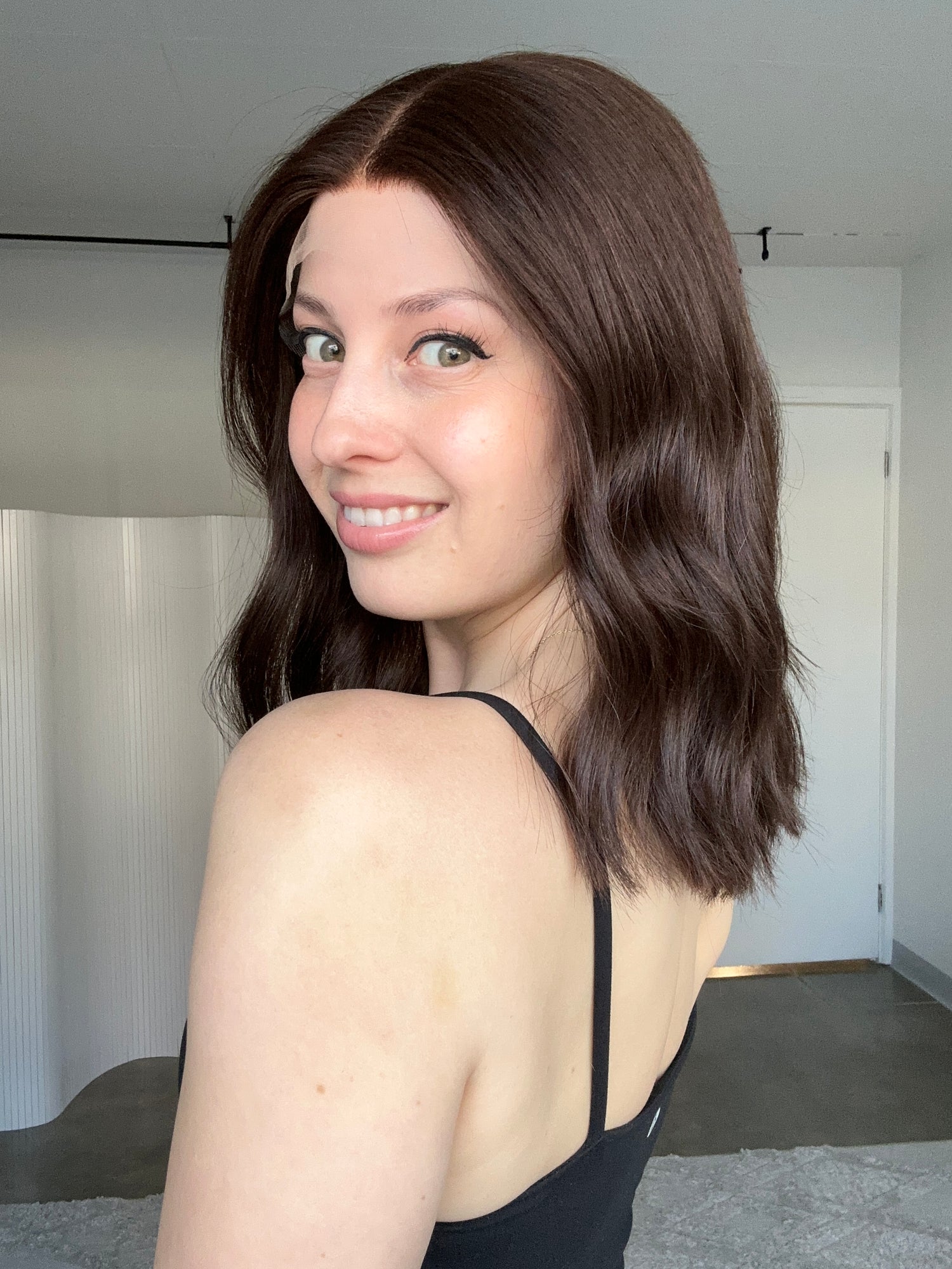 Natural Darkest Brunette // Luxe Wig // 16 Inches // M Cap