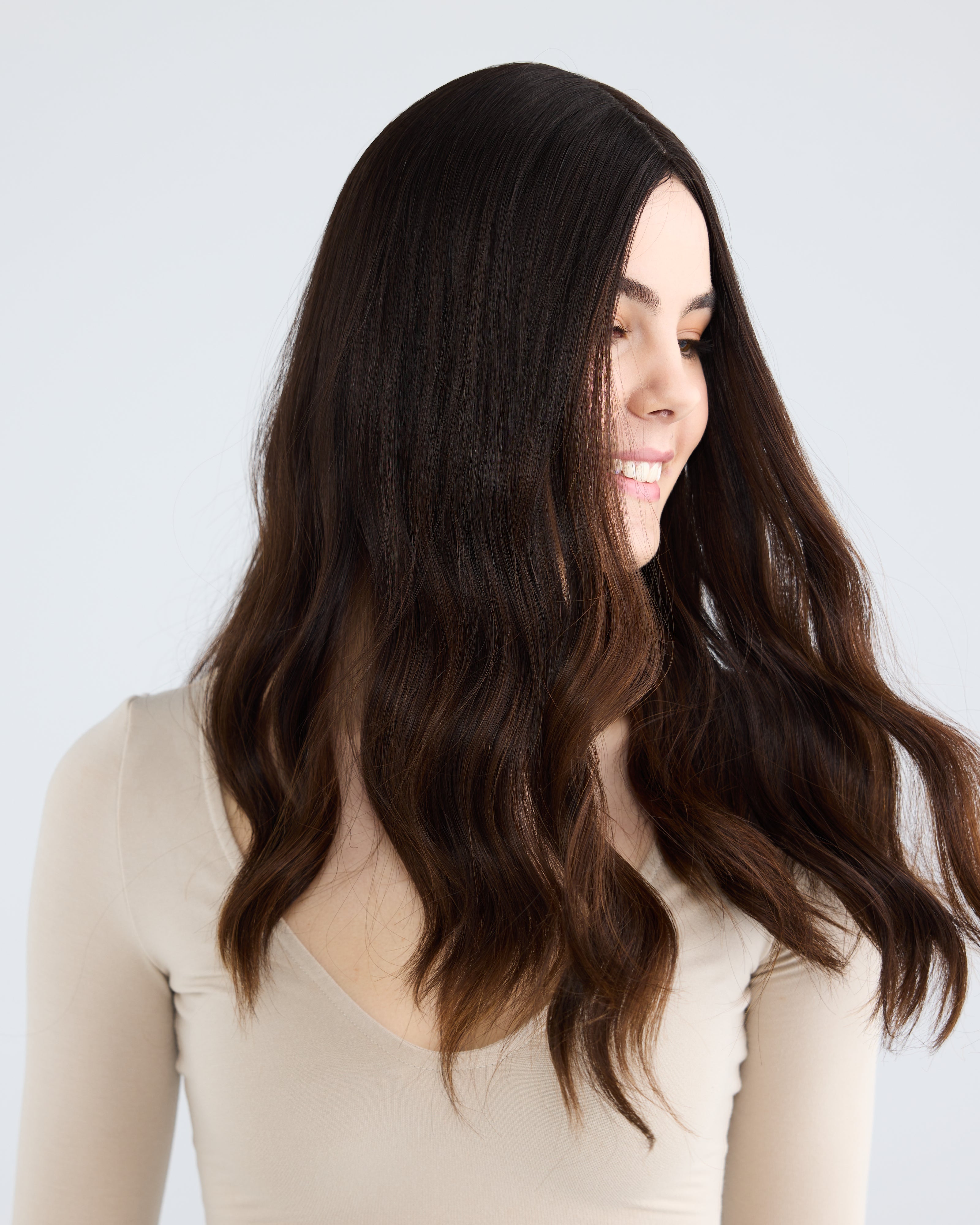 Cacao Swirl // Silk Topper