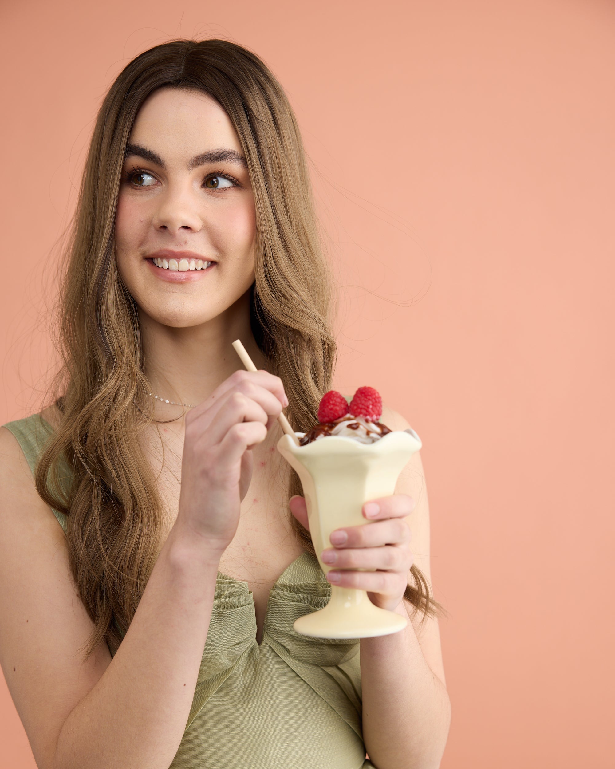 Malt Milkshake // Lace Topper