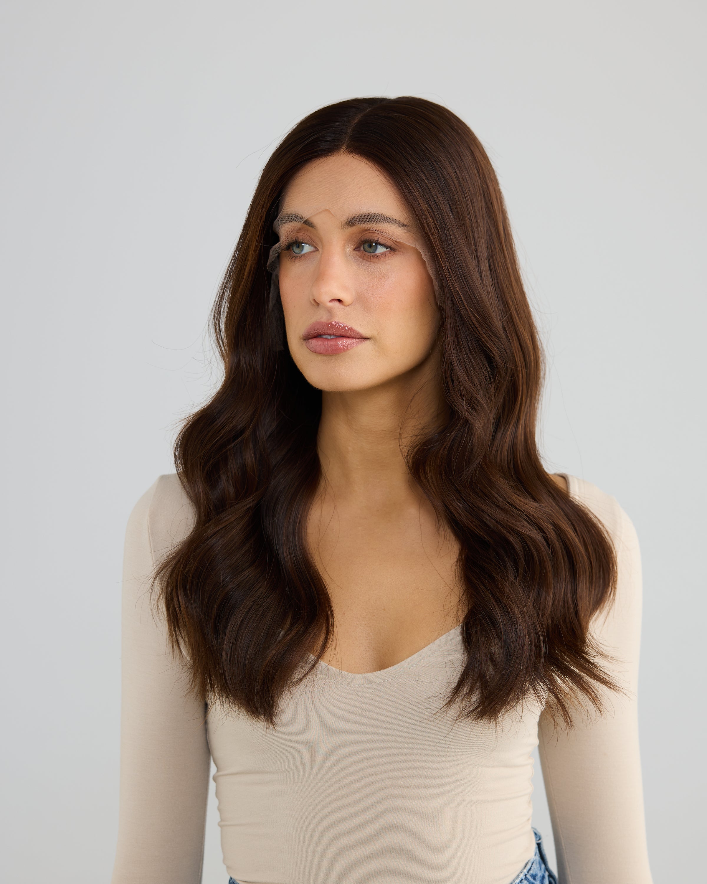 Caramel Ganache - Medium / 22 inch // Exclusive Lace Wig