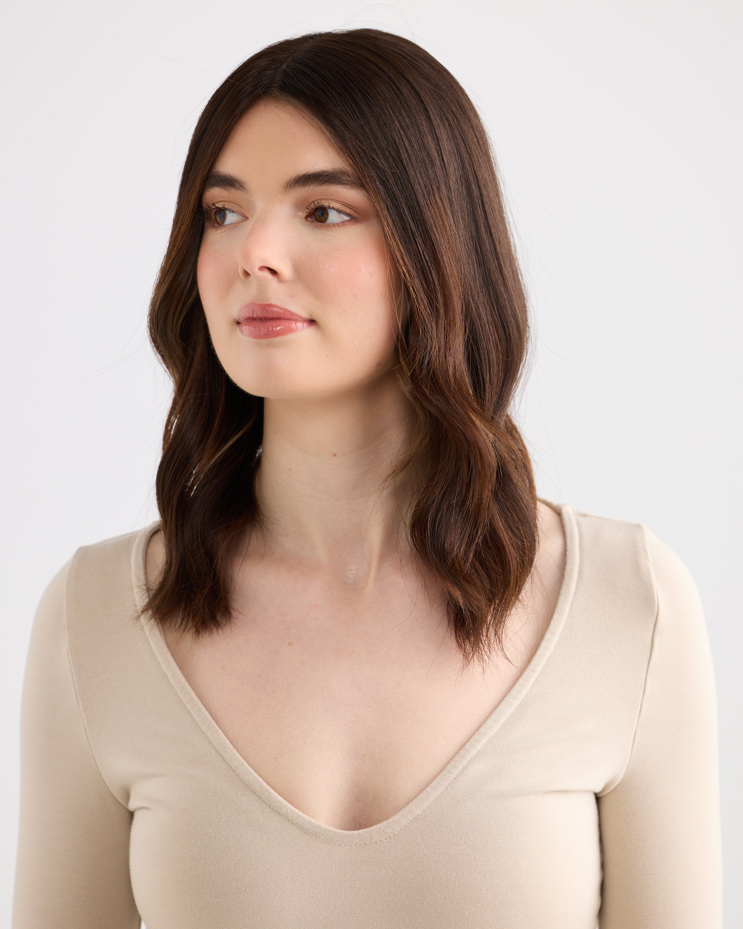 Caramel Swirl // Illusion Lace Topper