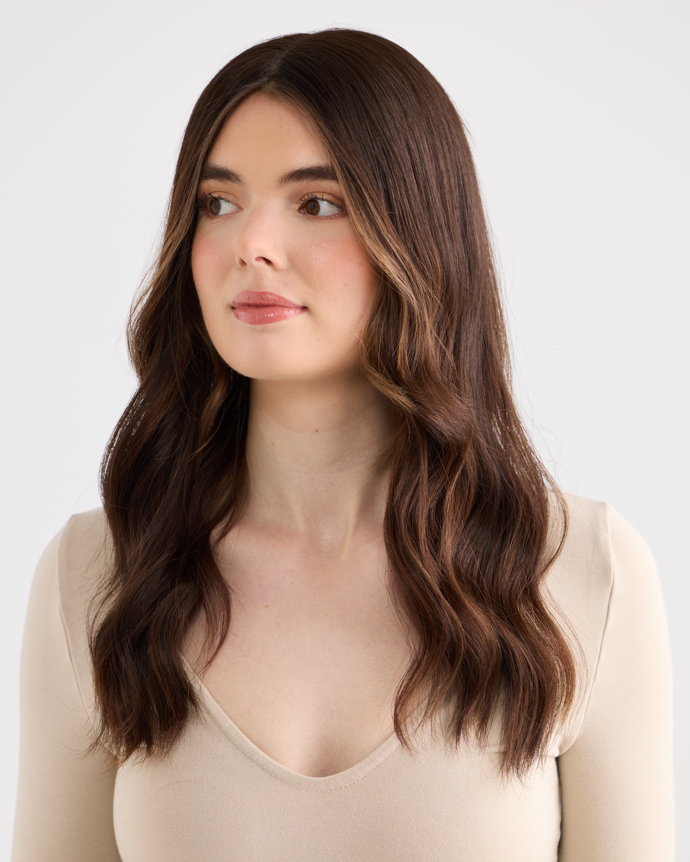 Caramel Swirl // Illusion Lace Topper