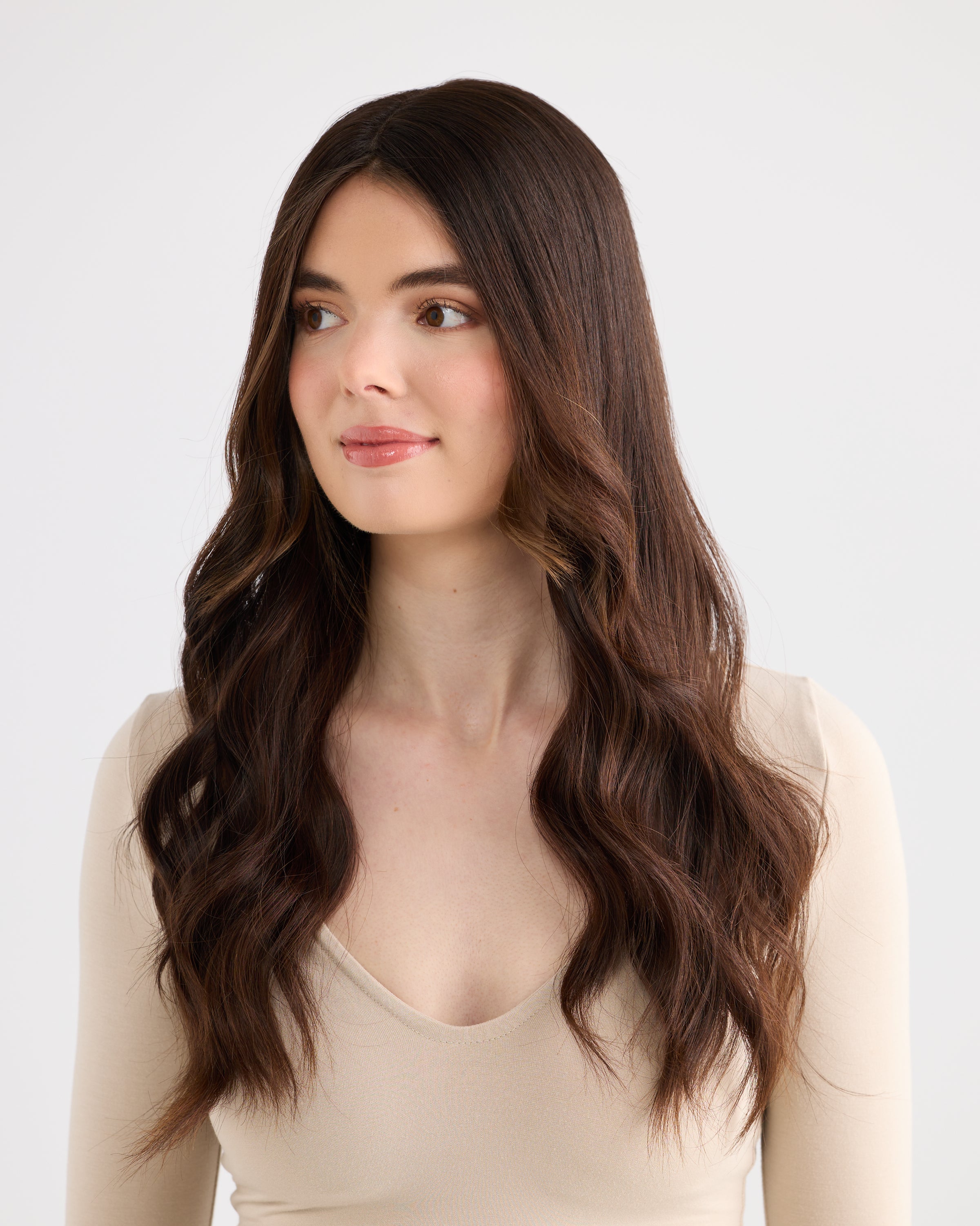 Caramel Swirl // Illusion Lace Topper