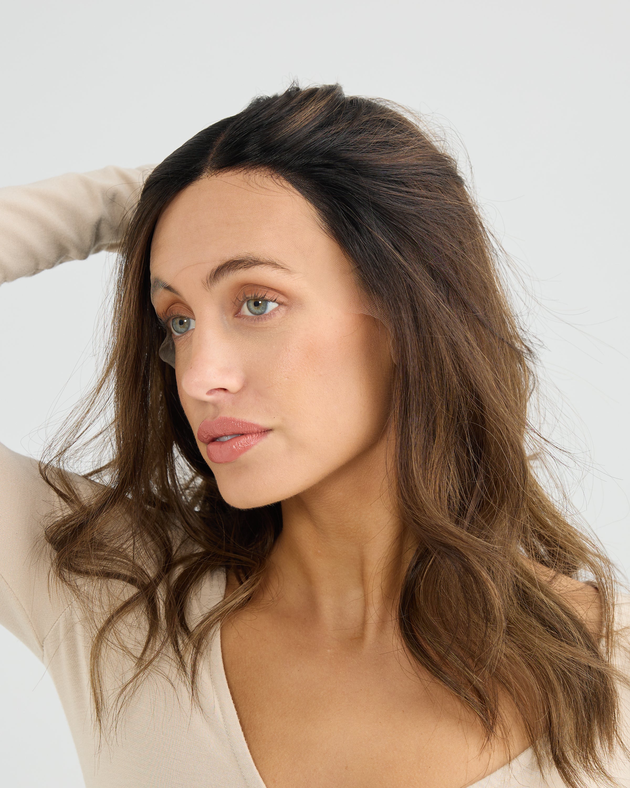 Golden Brunette // The Lusta Lace Wig