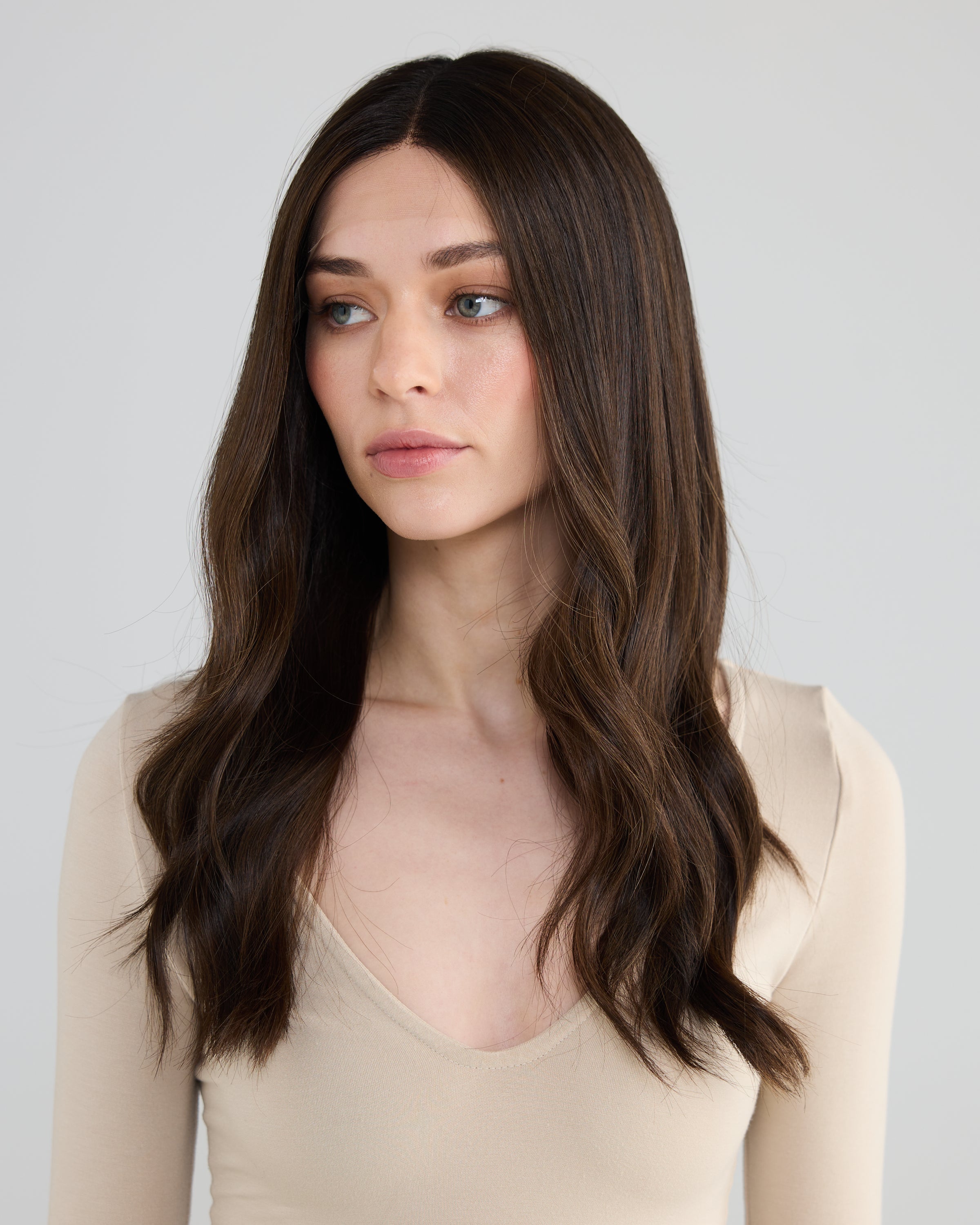 Choc Truffle - Medium / 22 inch // Exclusive Lace Wig