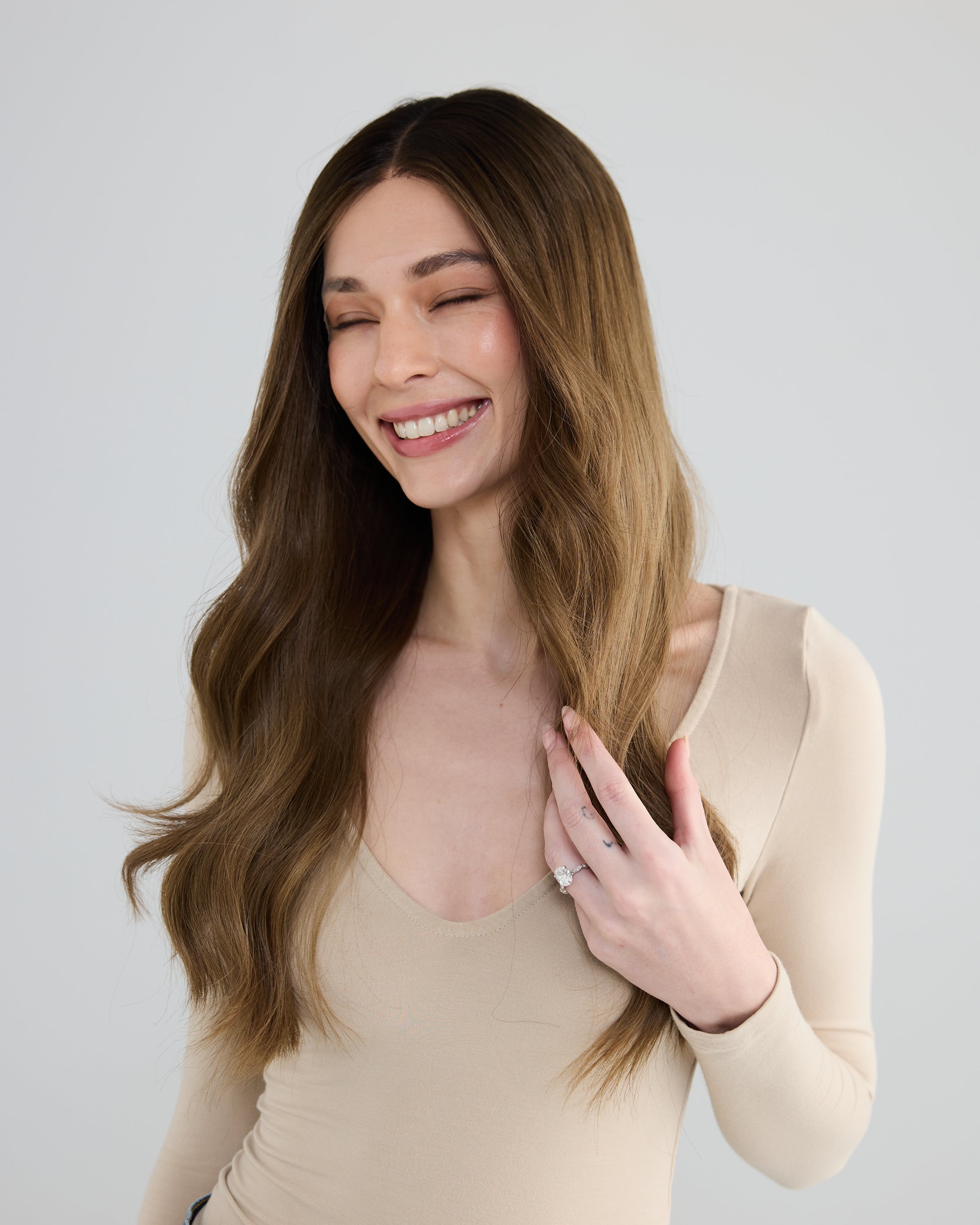 Cocoa Butter - Medium / 24 inch // Exclusive Lace Wig