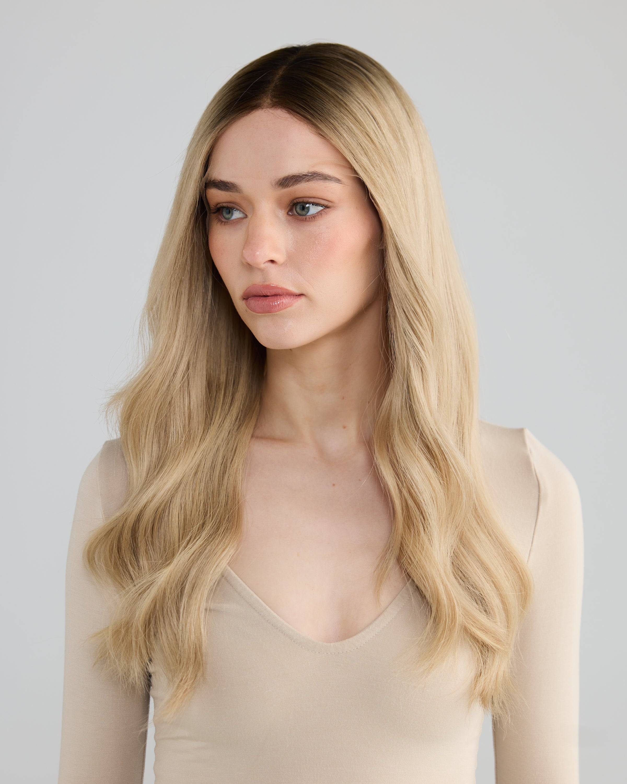 Coconut Cream - Medium / 24 inch // Exclusive Lace Wig