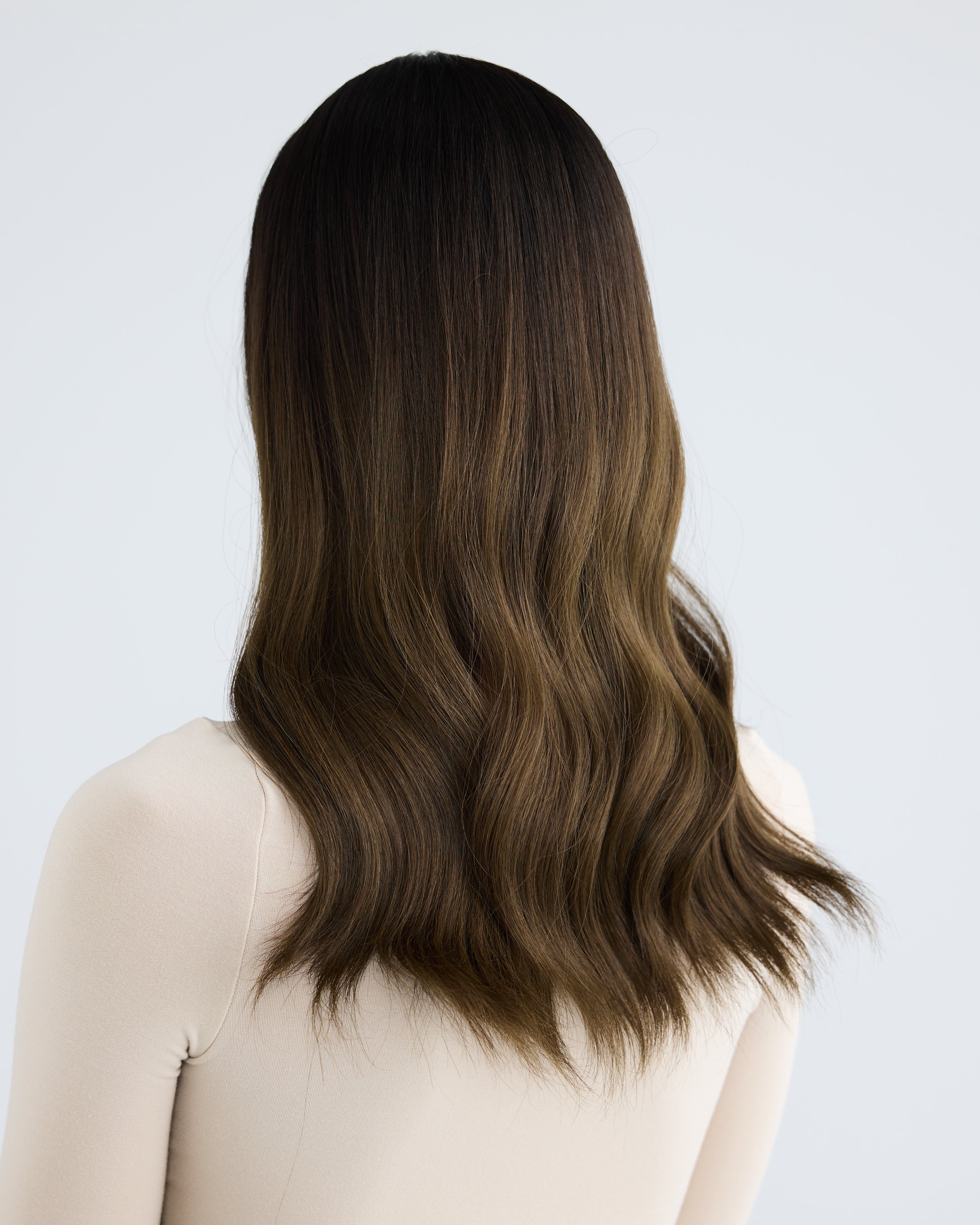 Cool Brunette // Silk Topper