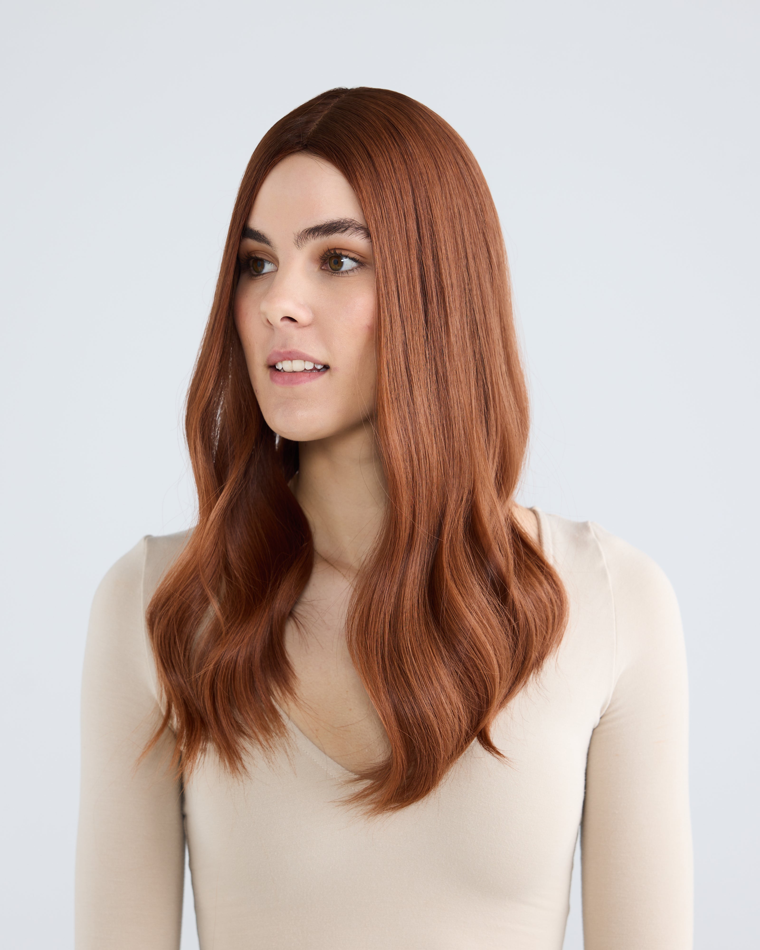 Deep Copper // Silk Topper