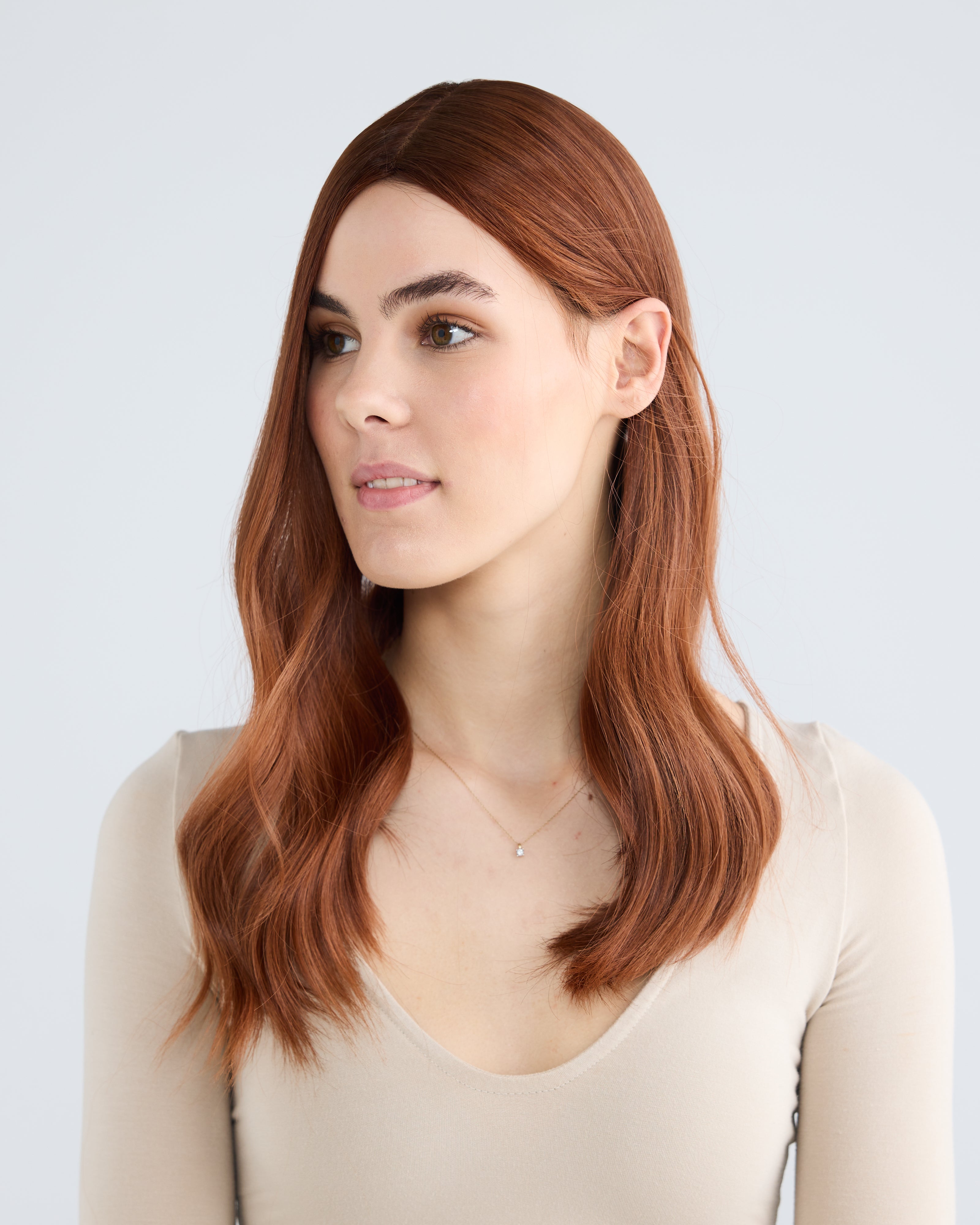 Deep Copper // Silk Topper