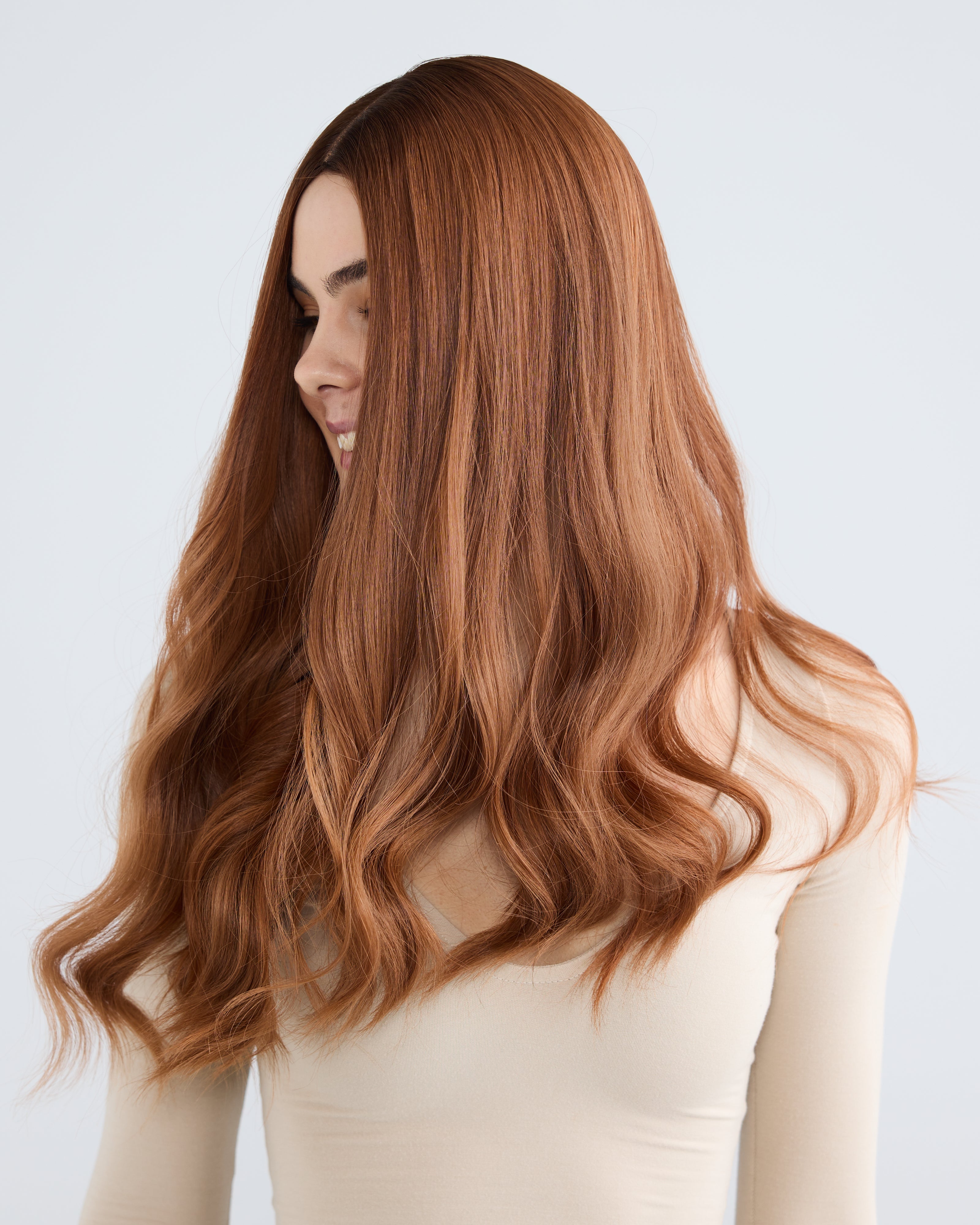 Deep Copper // Silk Topper