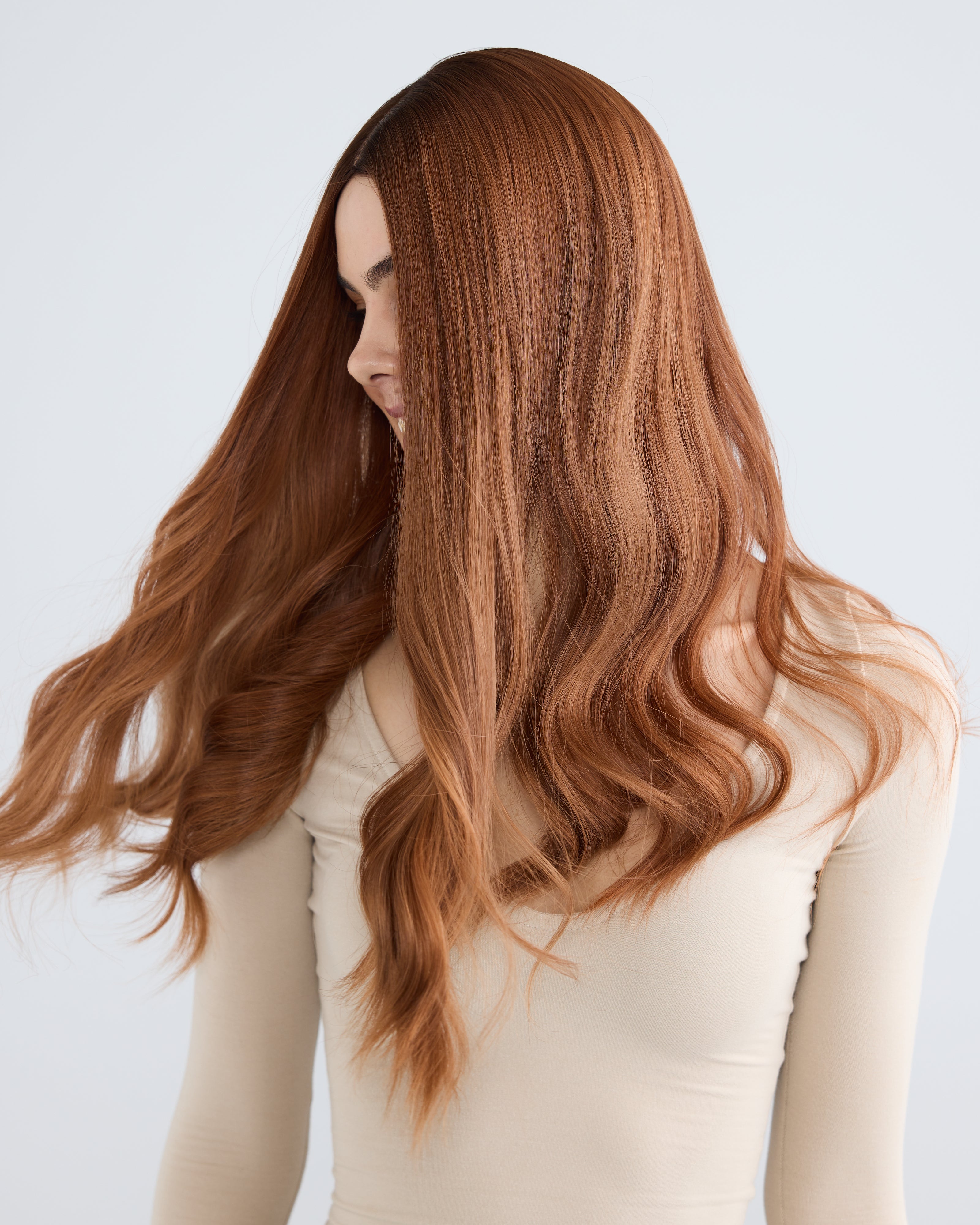 Deep Copper // Silk Topper