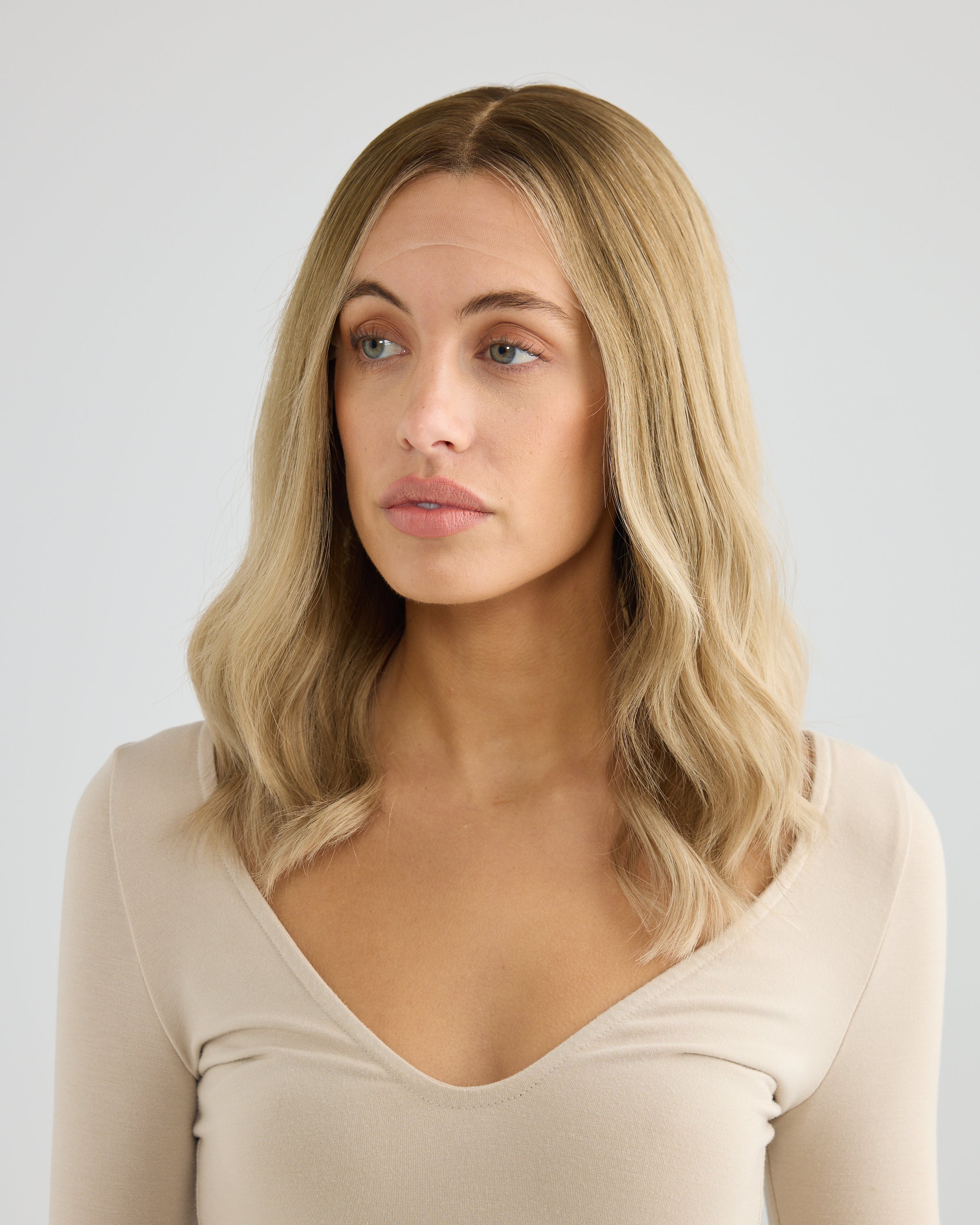 Sandy Blonde // The Lusta Lace Wig